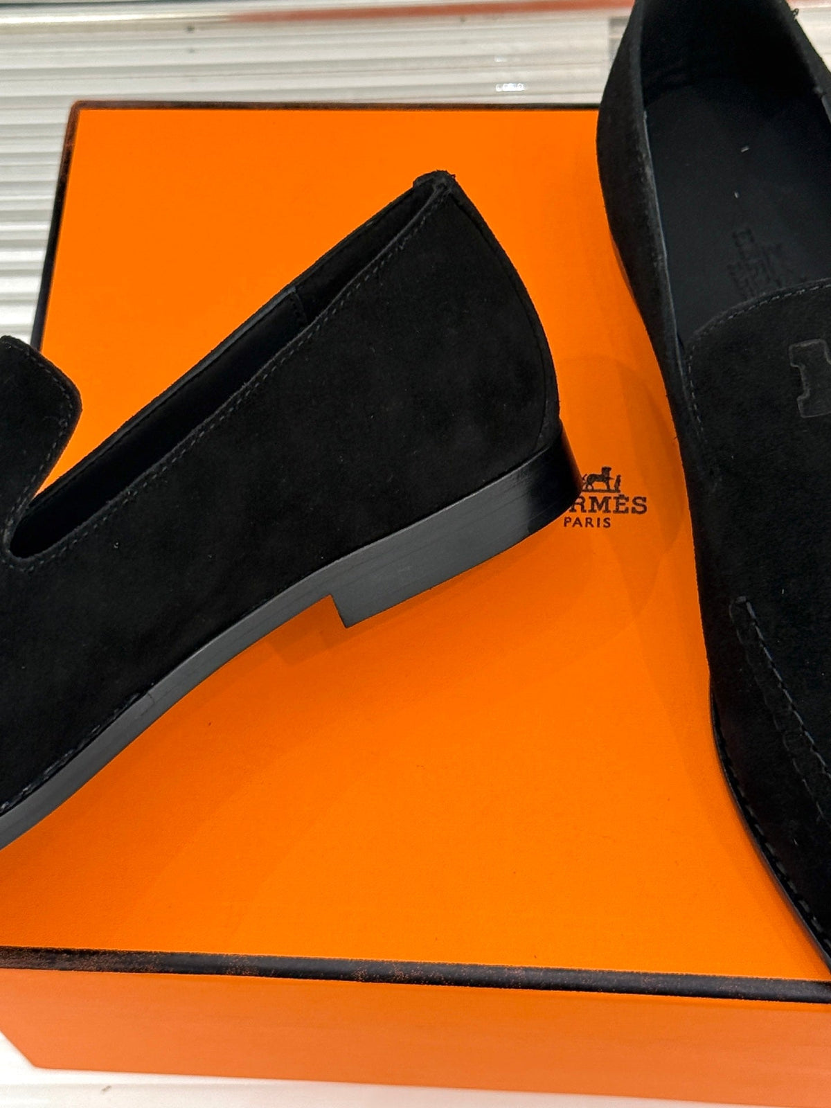 Hermes 26s Hampton Loafers Flat 174824