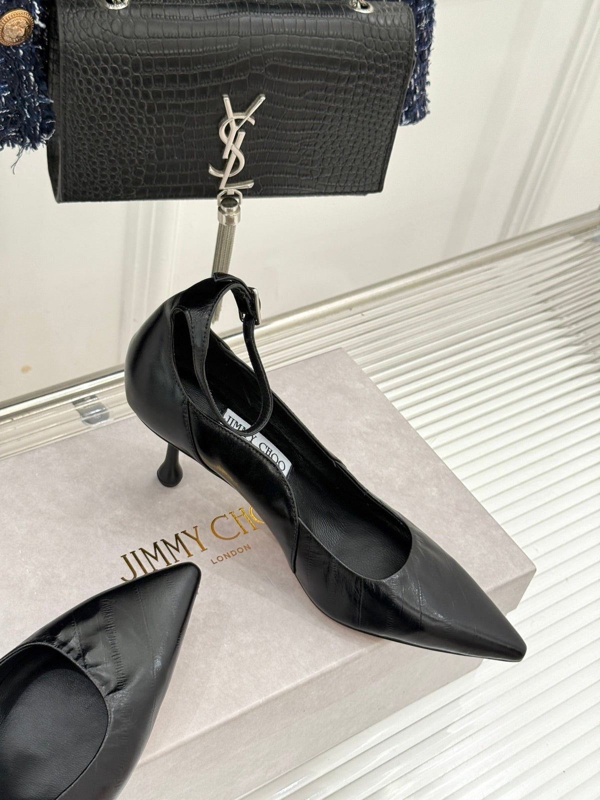 JC 26s Amel Pumps 5cm Leather 174577