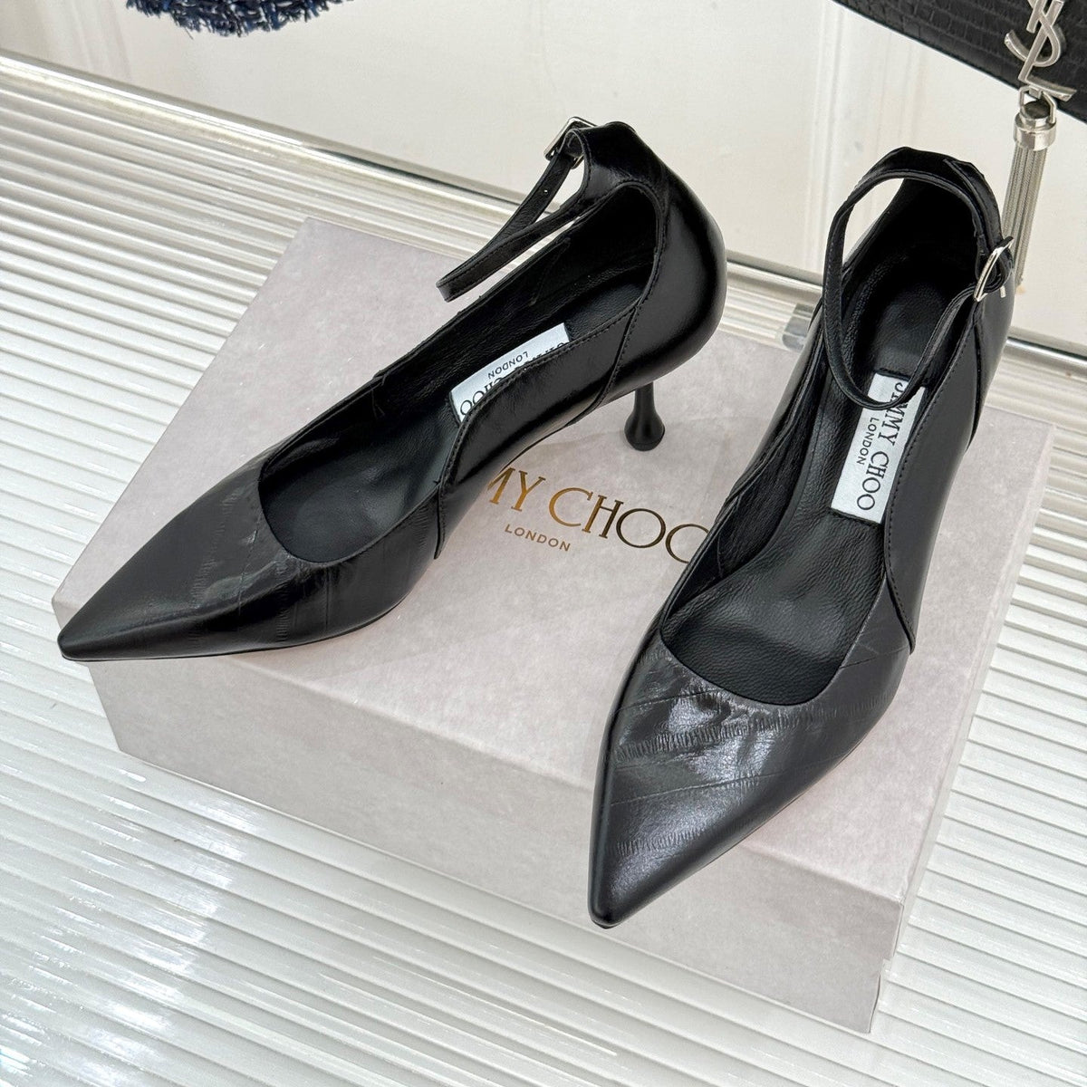 JC 26s Amel Pumps 5cm Leather 174577