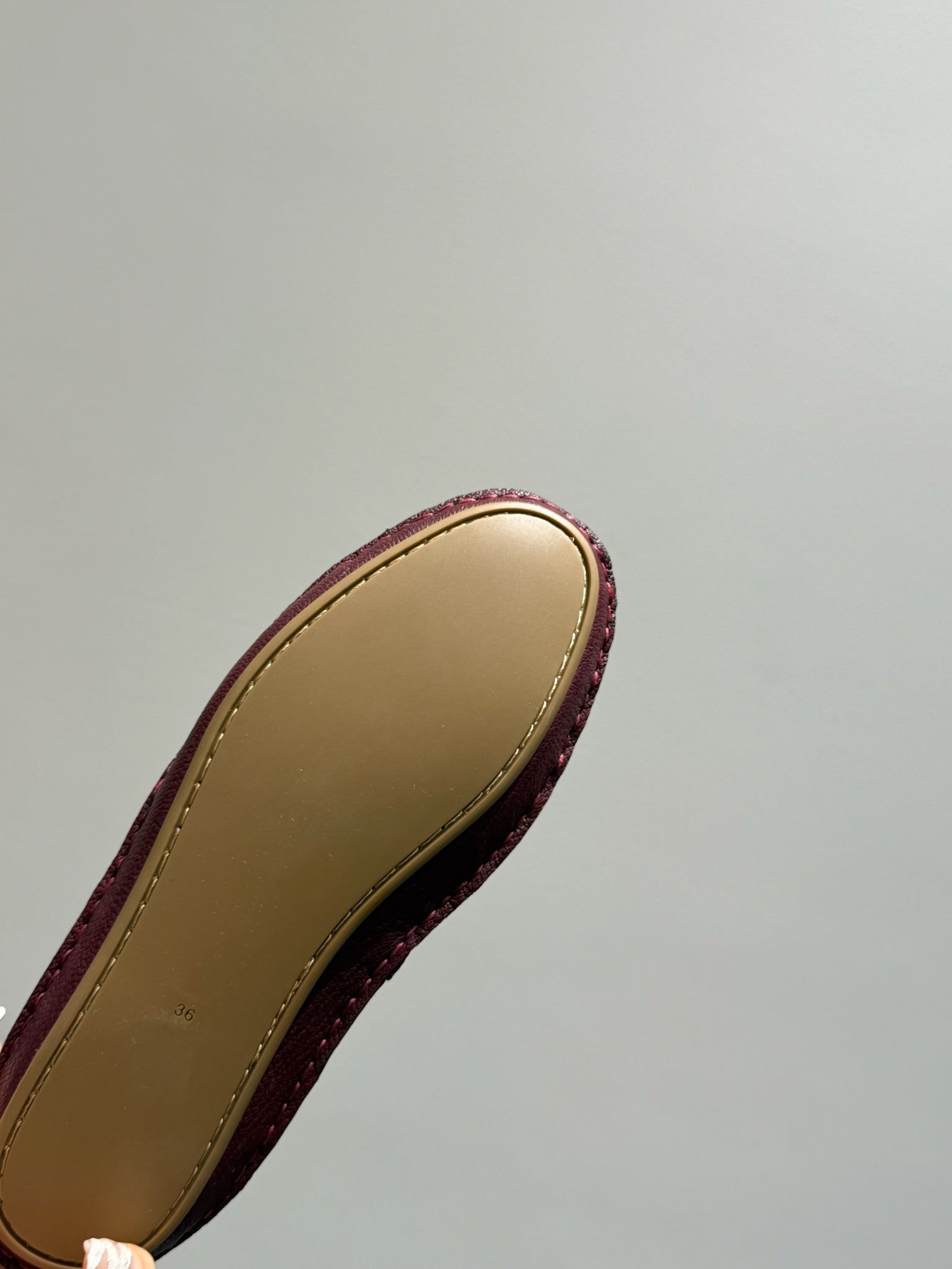 The Row Vasko Slippers Dar Red  Calfskin 337480