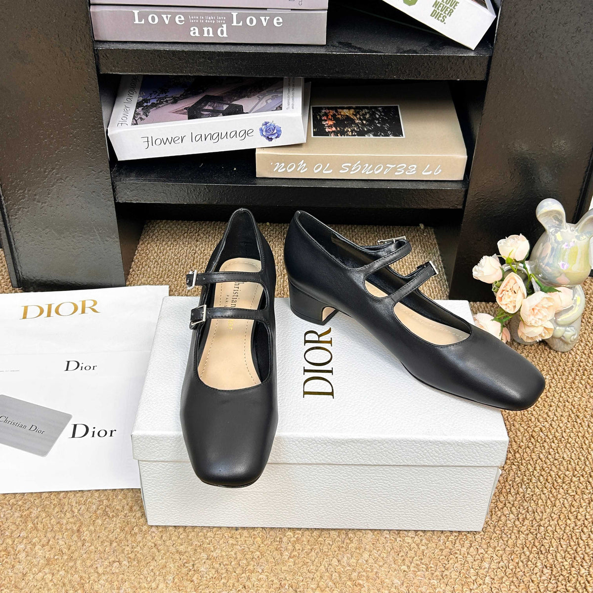 CD 26s Mary Jane Pumps Black Calfskin 157540