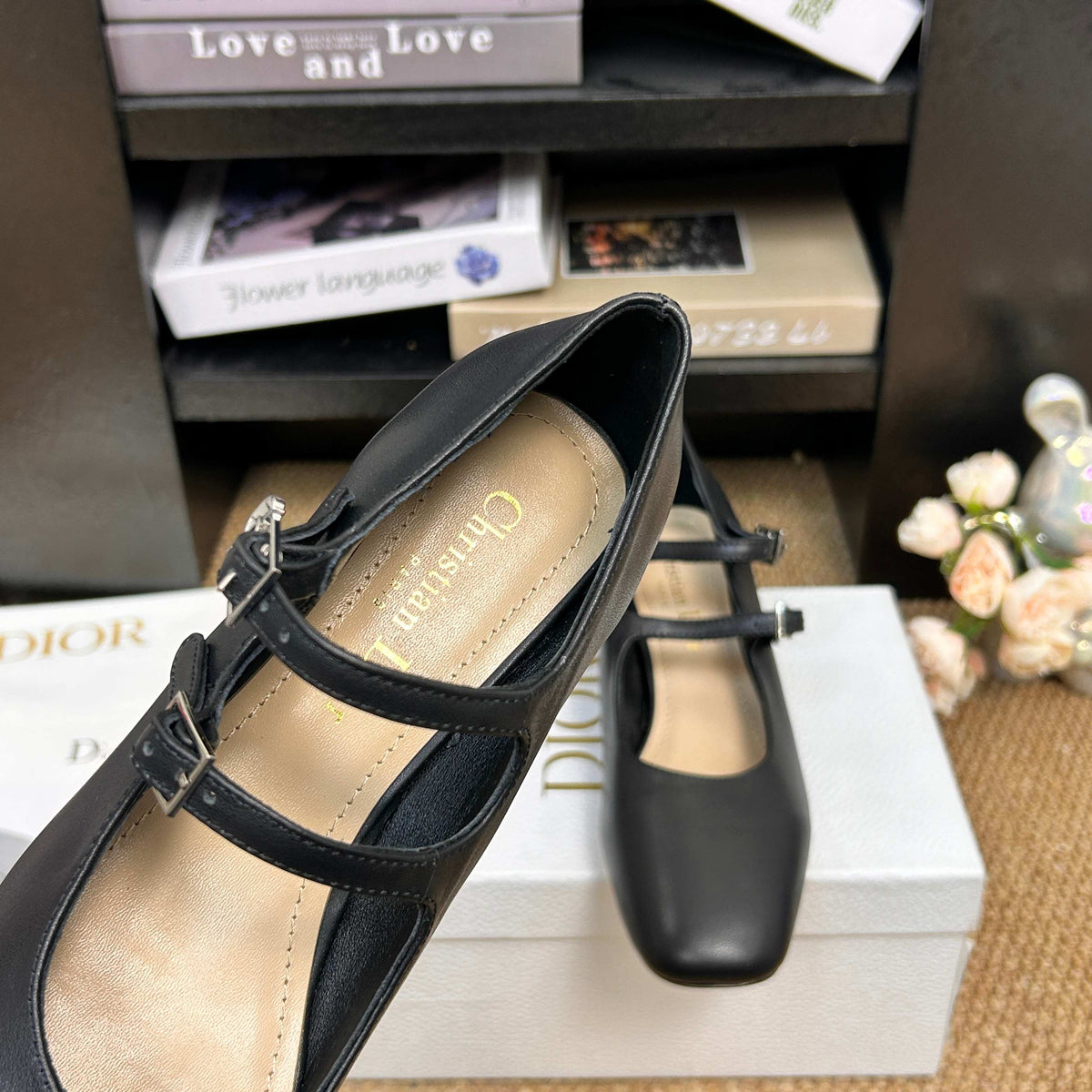 CD 26s Mary Jane Pumps Black Calfskin 157540