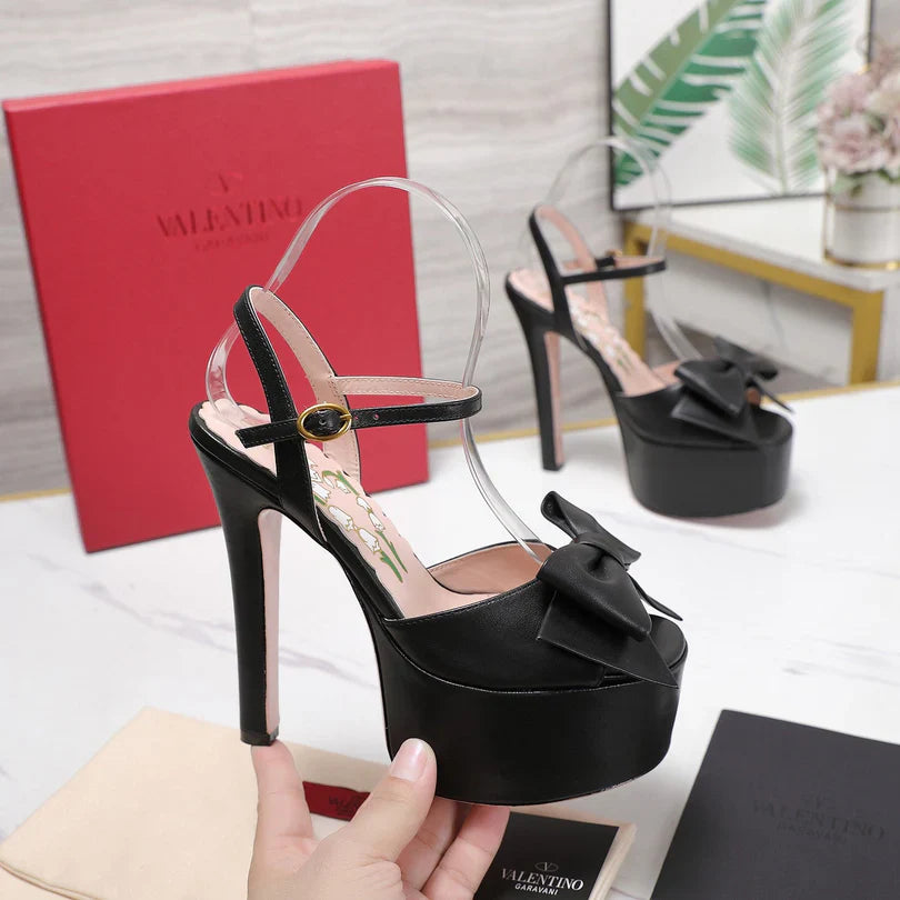 Valentino 2026 Bowow Platform 155mm Sandals Calfskin 864557