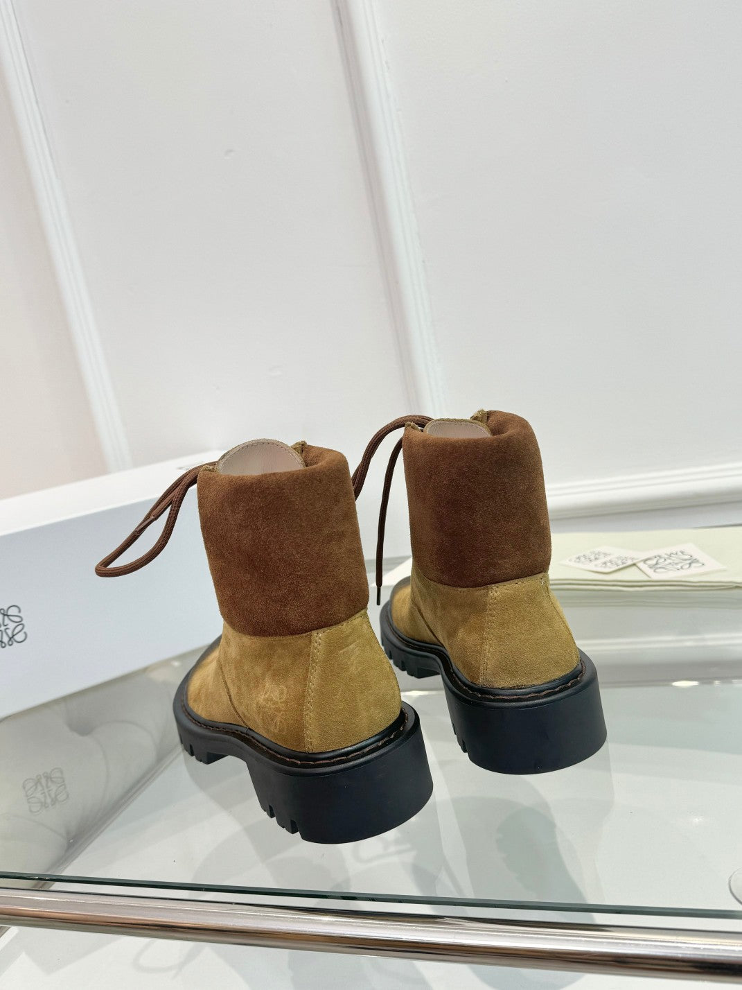 Loewe Sierra Boot Tobacco / Chocolate  Suede 984778