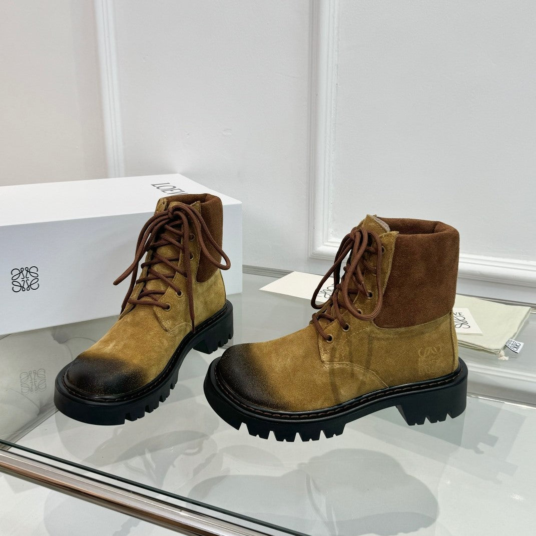 Loewe Sierra Boot Tobacco / Chocolate  Suede 984778