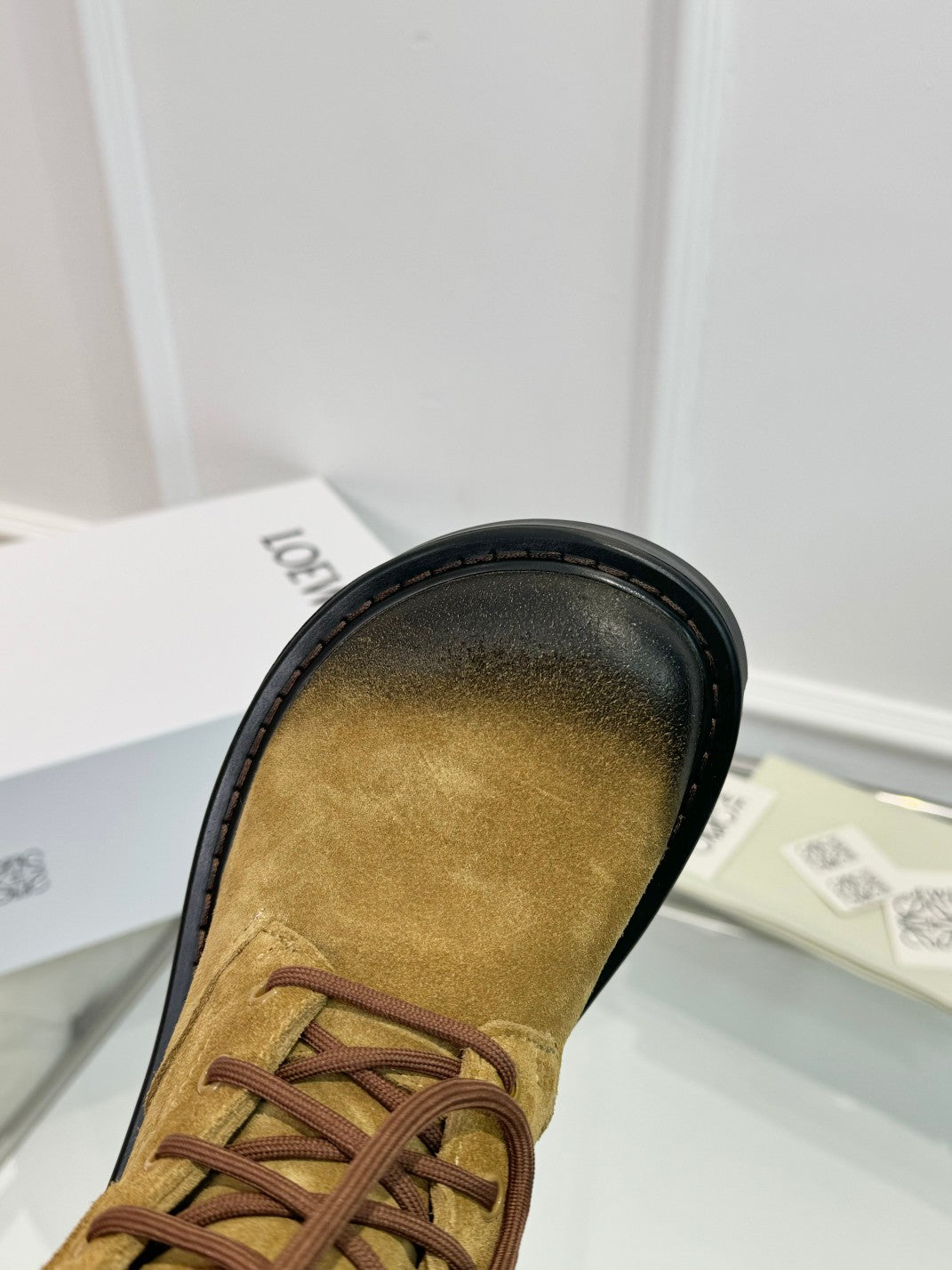 Loewe Sierra Boot Tobacco / Chocolate  Suede 984778