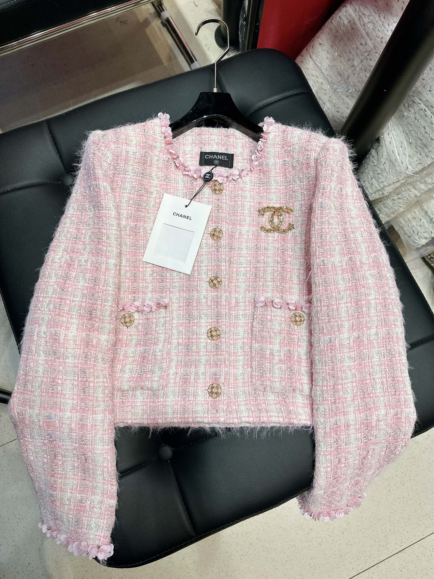 CC Fairy Coat Pink Cotton Wool 219885