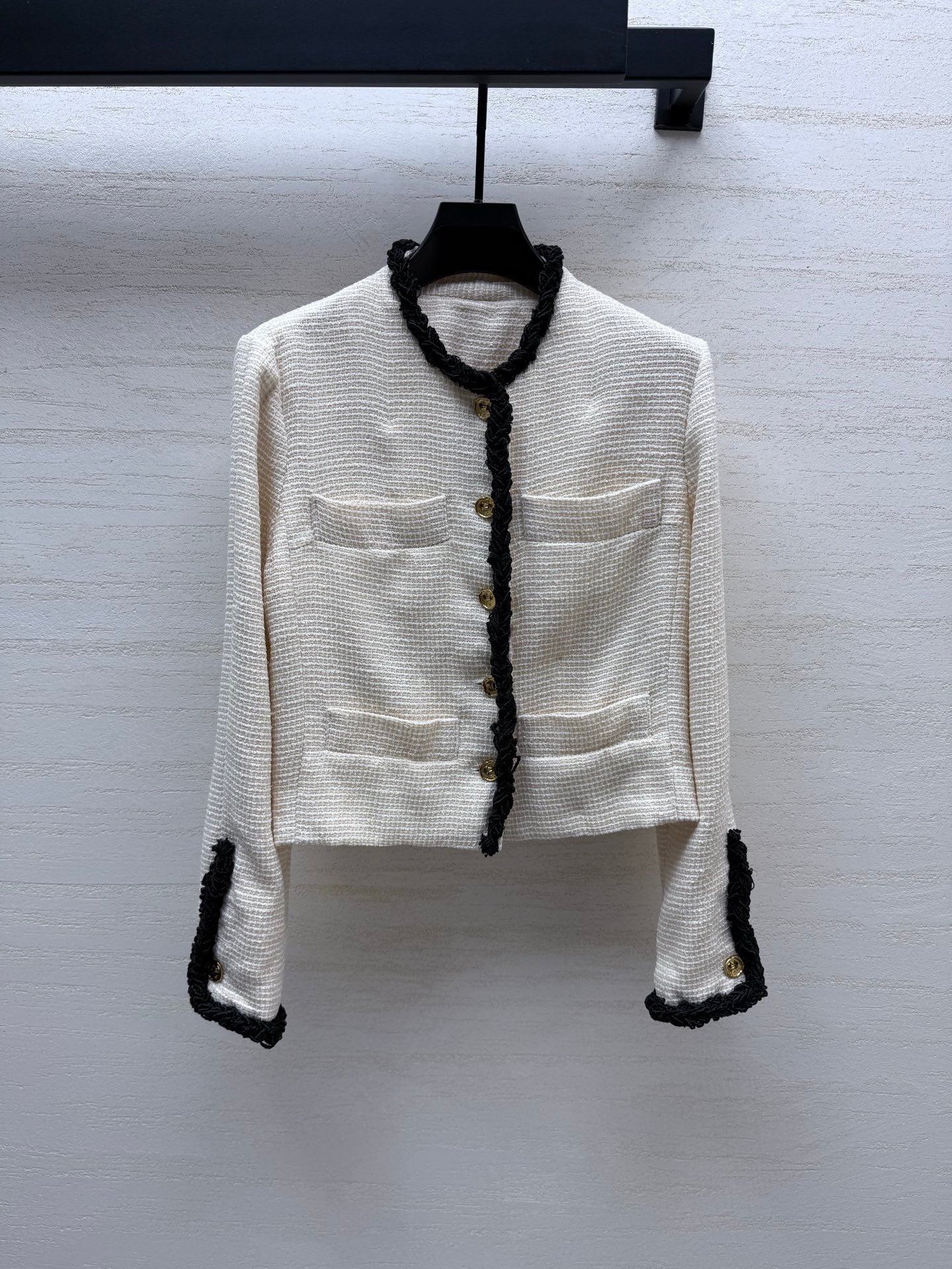 CC Jacket White & Black Tweed 398064