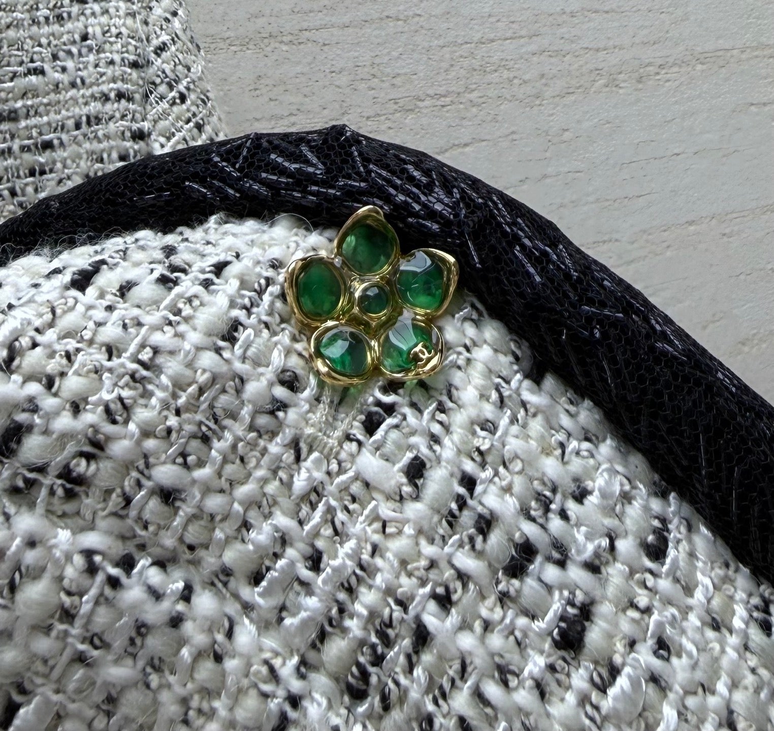 CC 26s Jacket White Tweed 423735