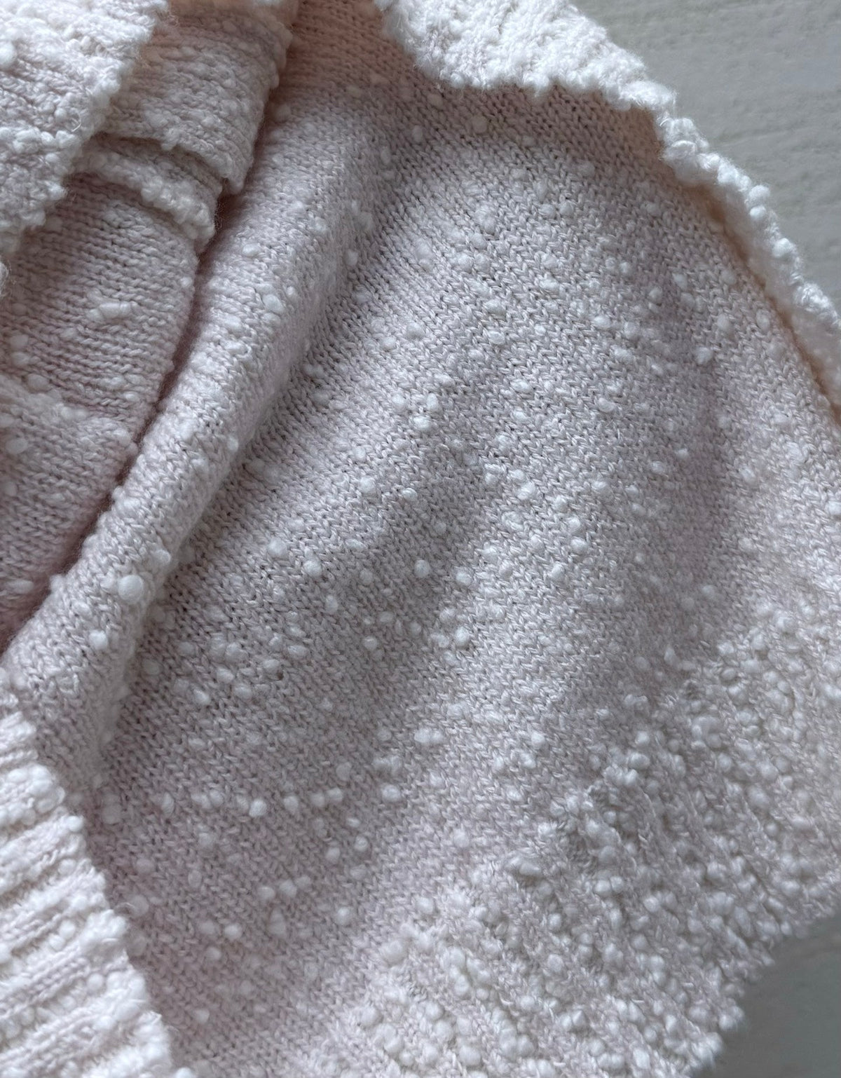 Dior 26s Knit Cardigan White Cotton Wool 433012