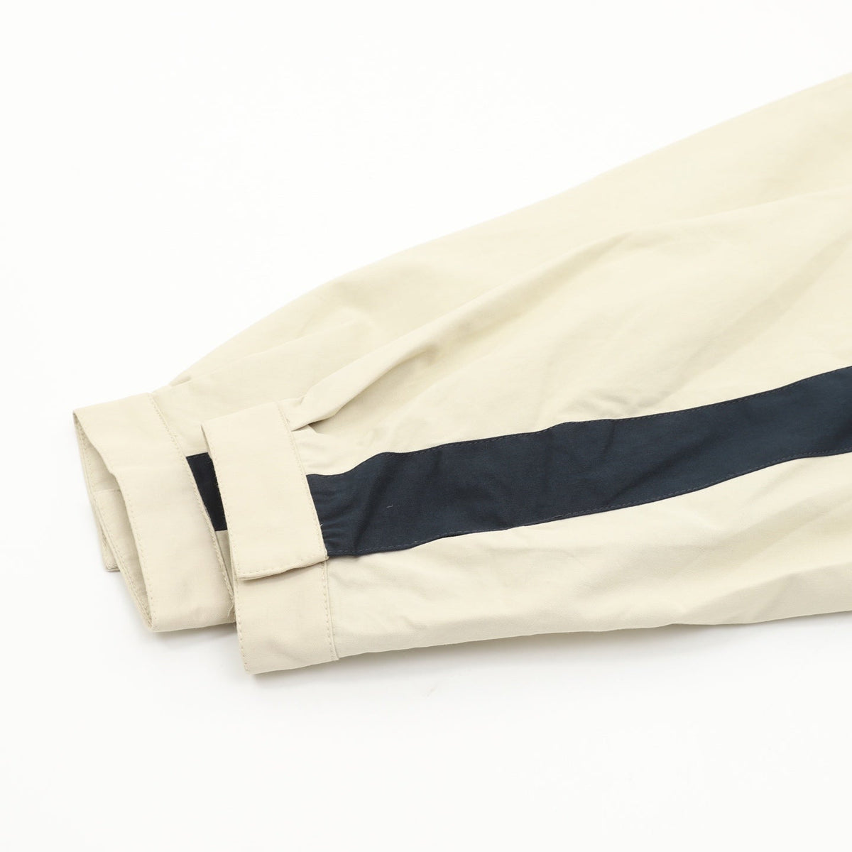 YSL 26s Track Jacket Beige Nayy Blue Stripe Men