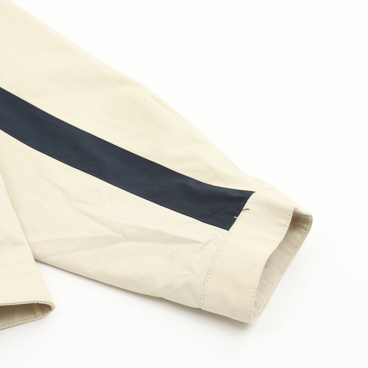 YSL 26s Track Jacket Beige Nayy Blue Stripe Men
