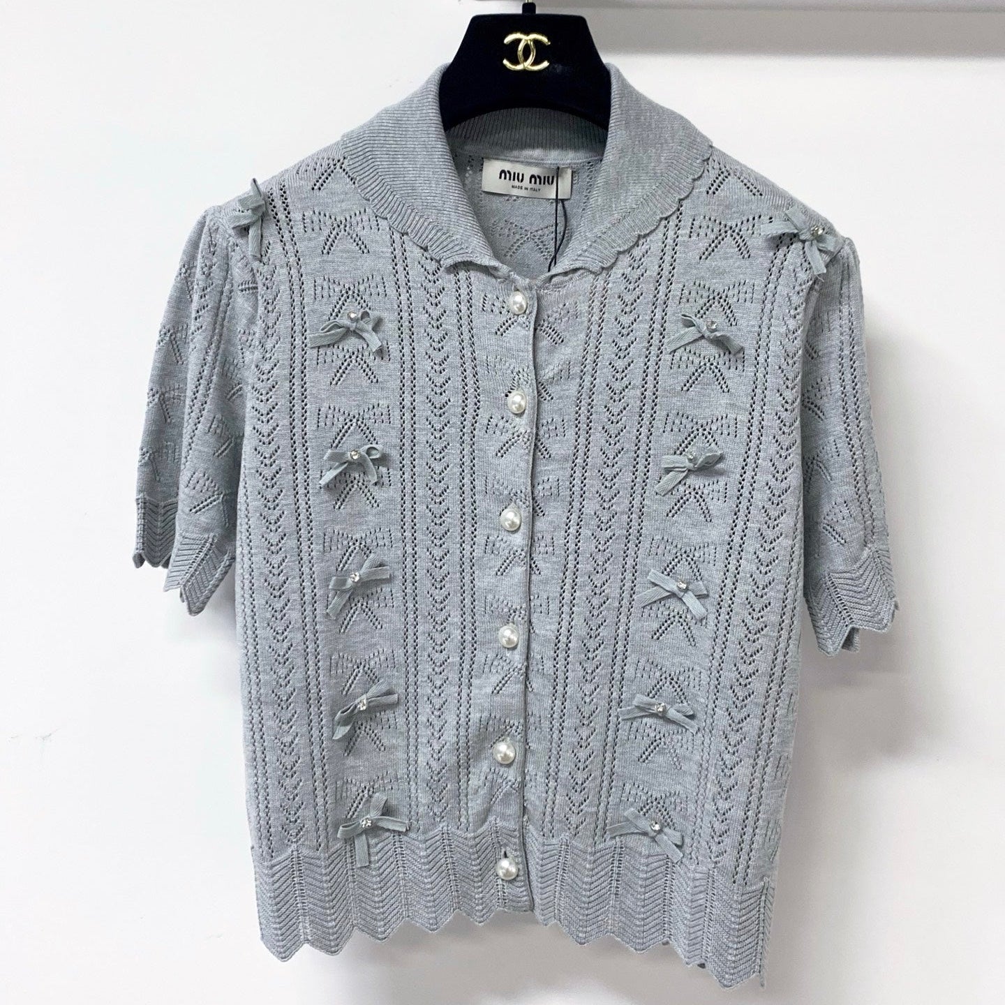 Miu 26s Knit Cardigan Top 1250