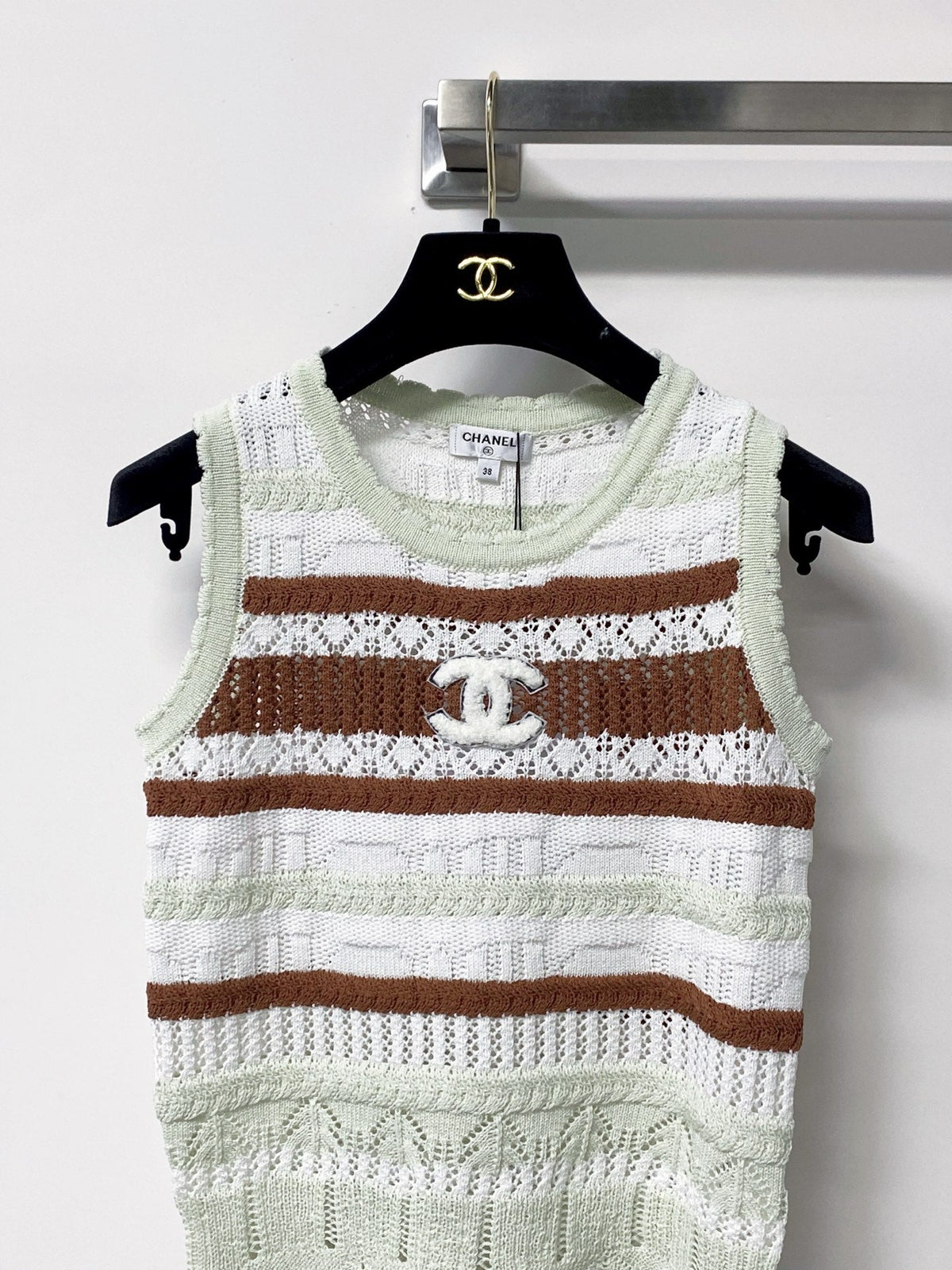 Chanel 26s Knit Tank Top Style 1261