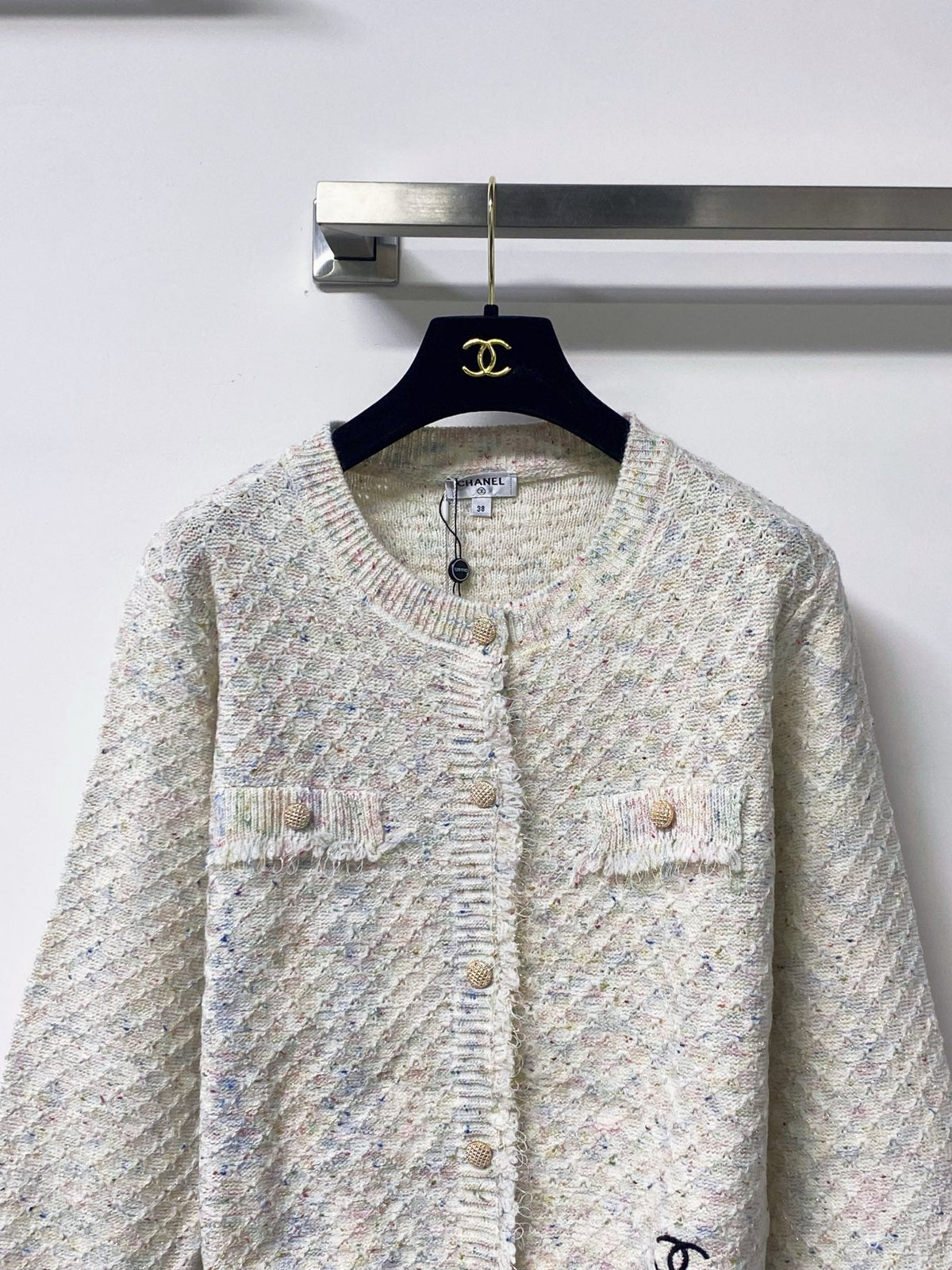 Chanel 26s Knit Cardigan 1639