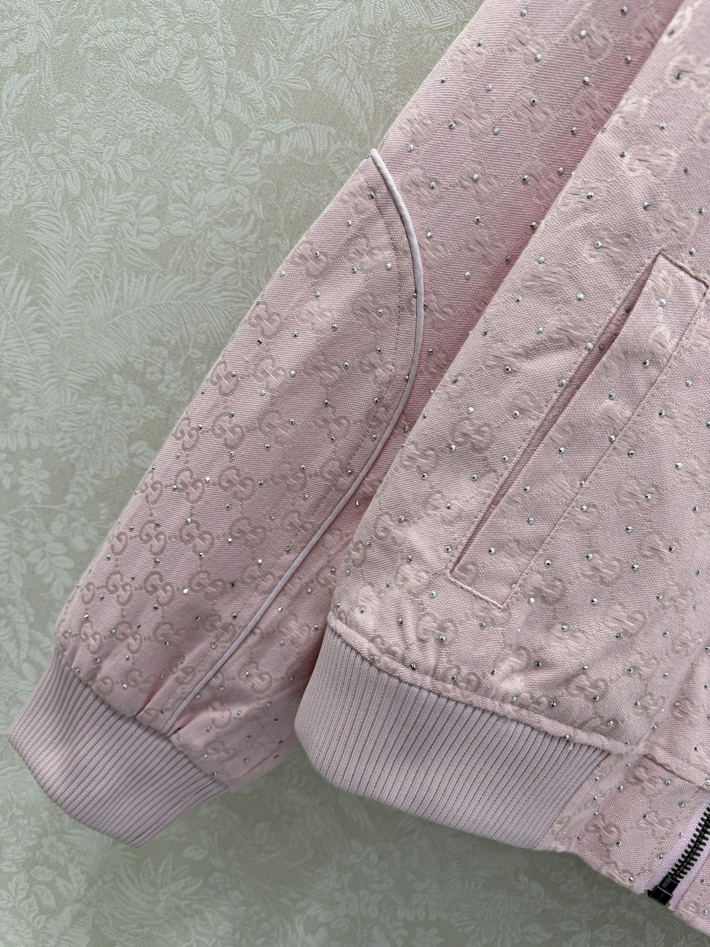 GG Rhinestone Jacket Pink Rhinestone Jacket 353047