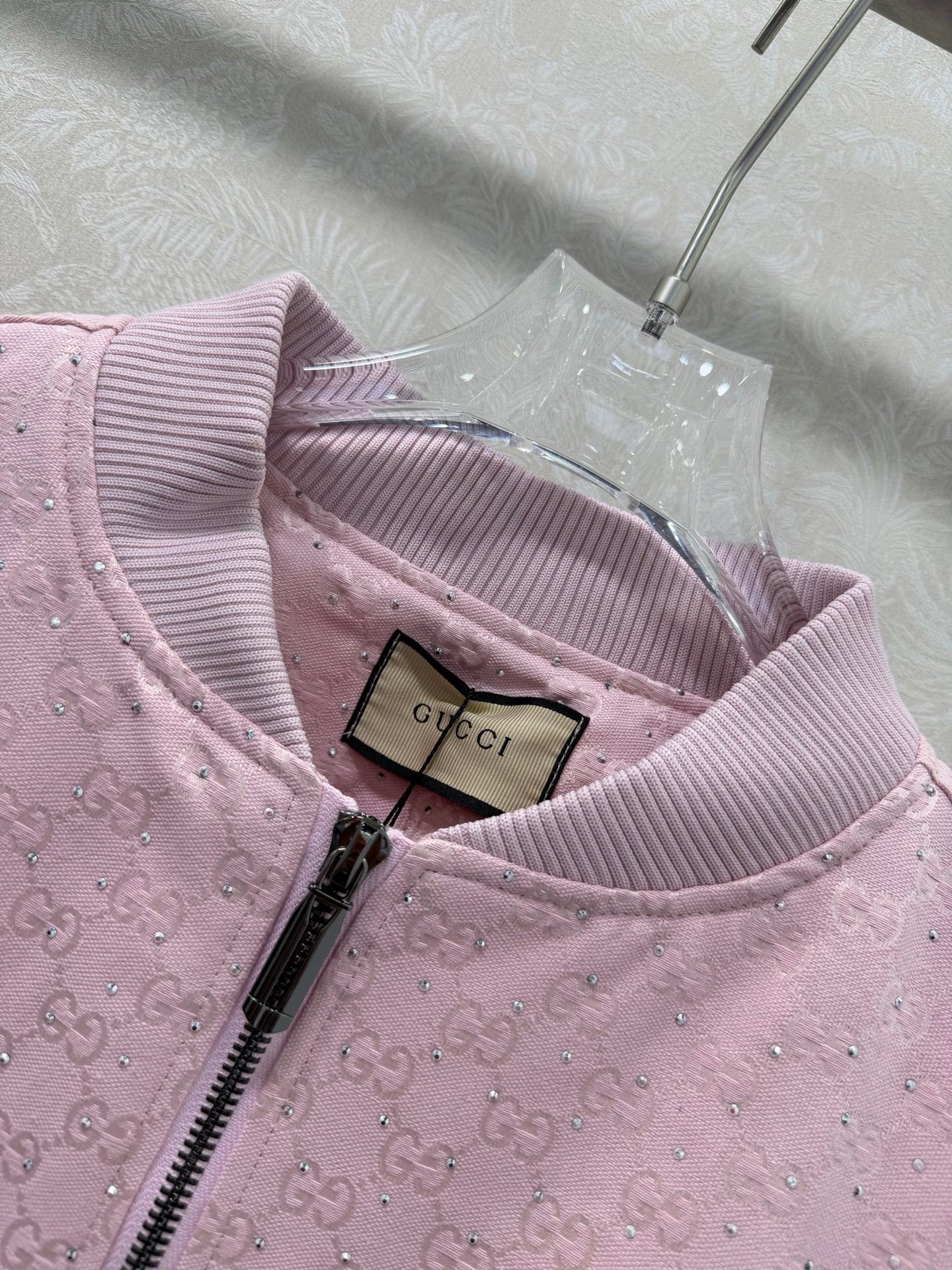 GG Rhinestone Jacket Pink Rhinestone Jacket 353047