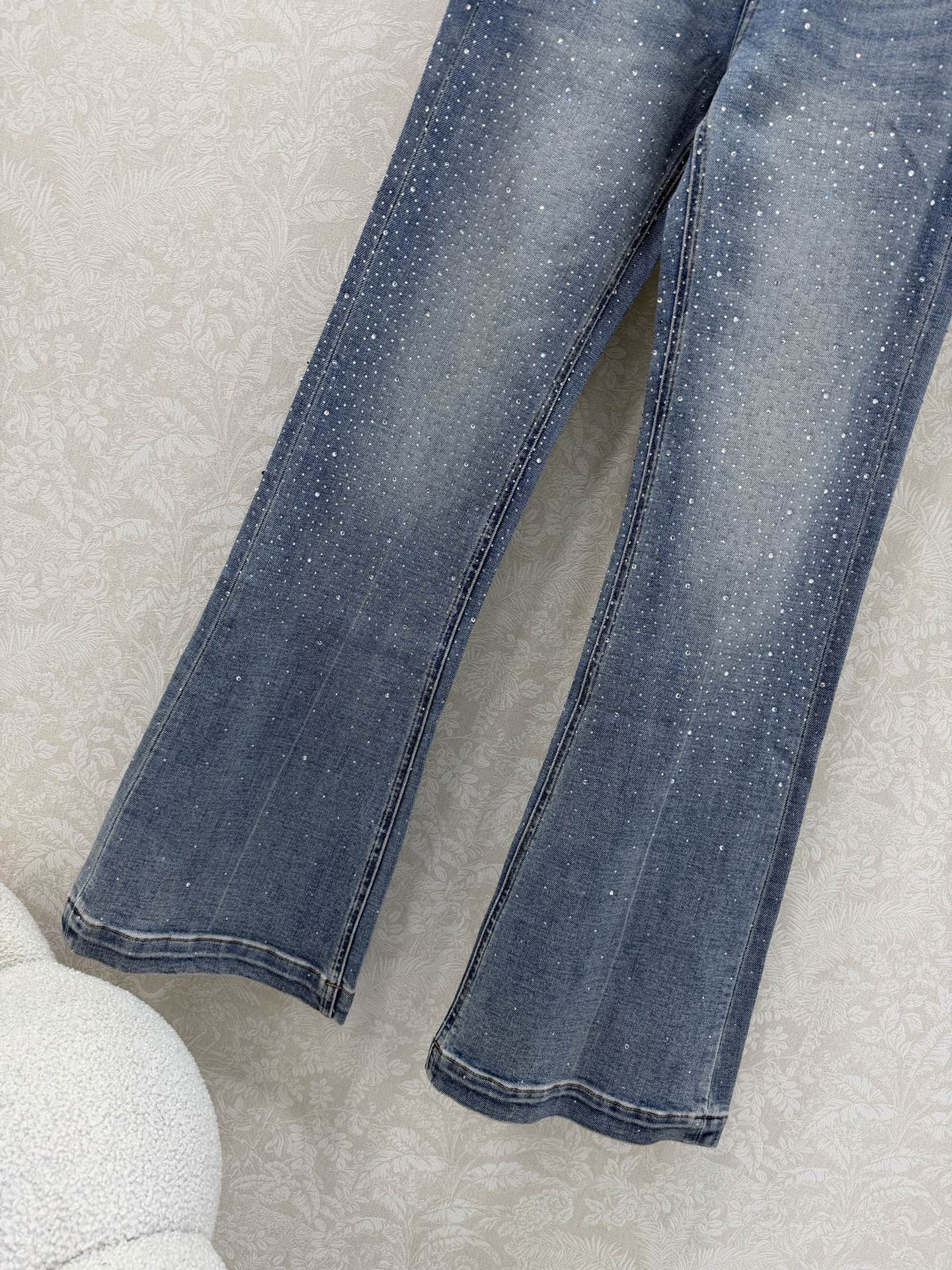 CC 26s Flared Trousers Denim 353018
