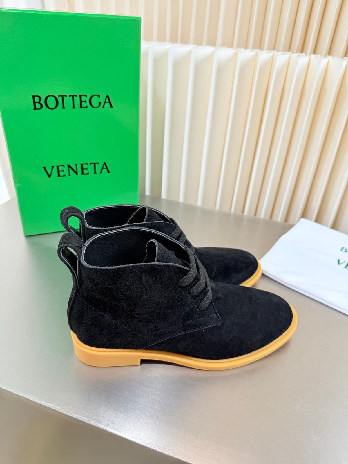 BV 26s Ankle Boots Black Suede 194239