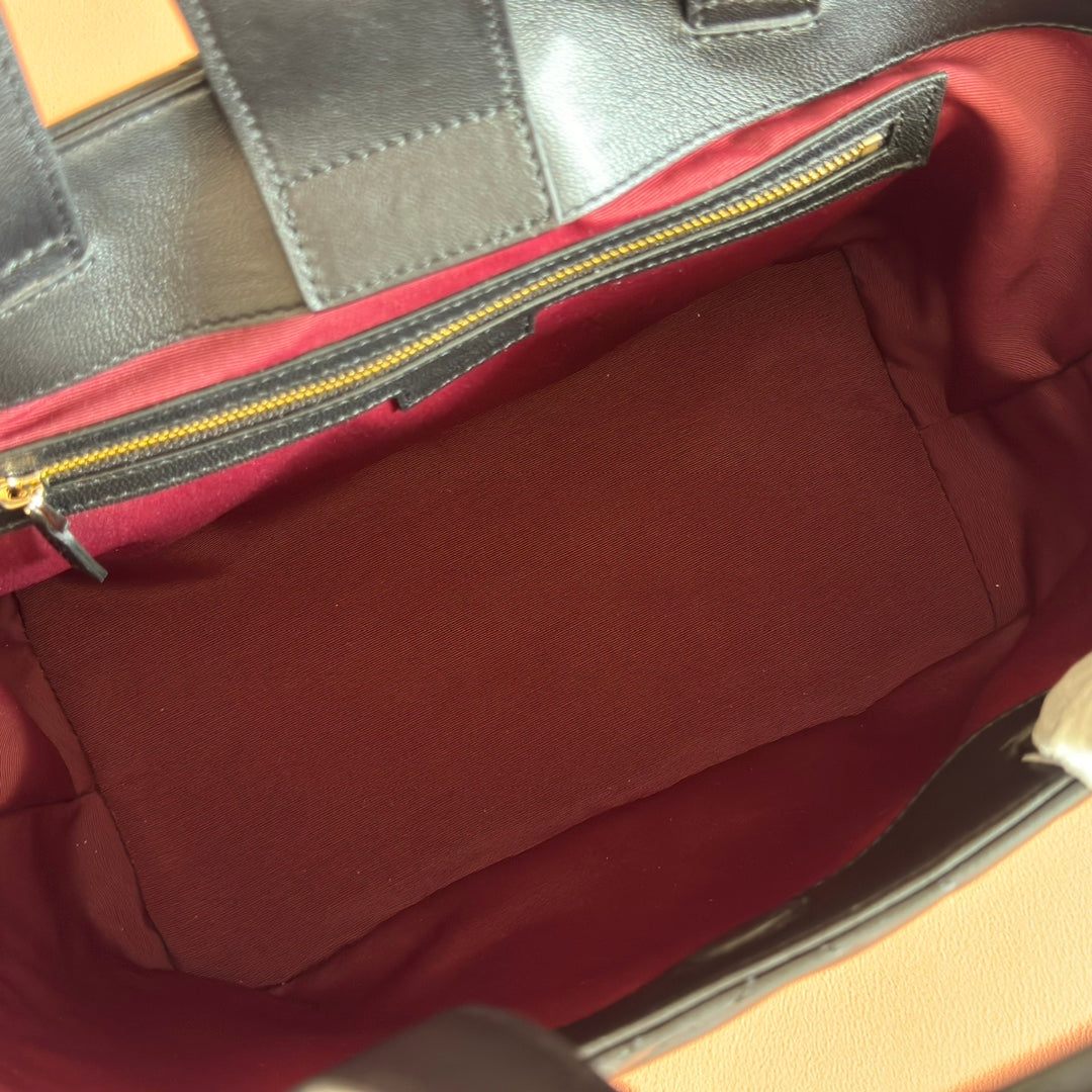 Gucci GG Marmont Large Tote Bag Black Quilted Leather