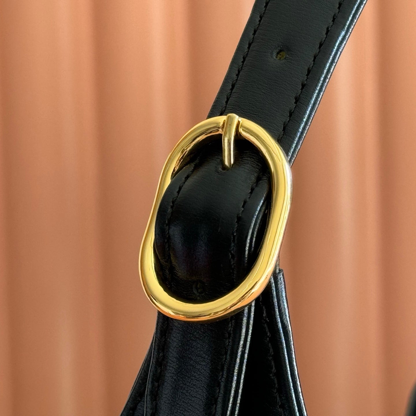 GG Jackie 1961 Small Shoulder Bag Black White Calfskin 280971