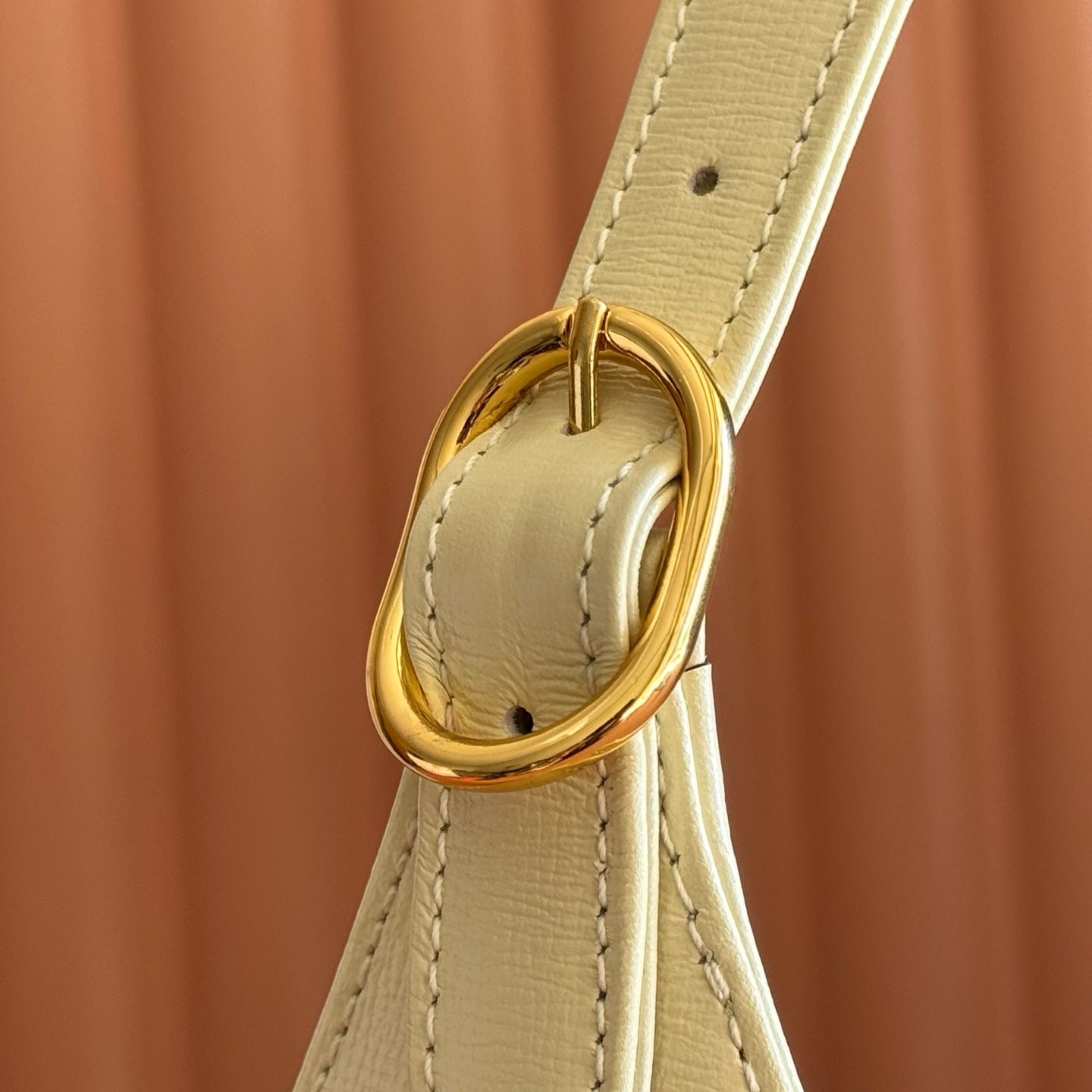 GG Jackie 1961 Small Shoulder Bag Beige Brown Calfskin Canvas 280970