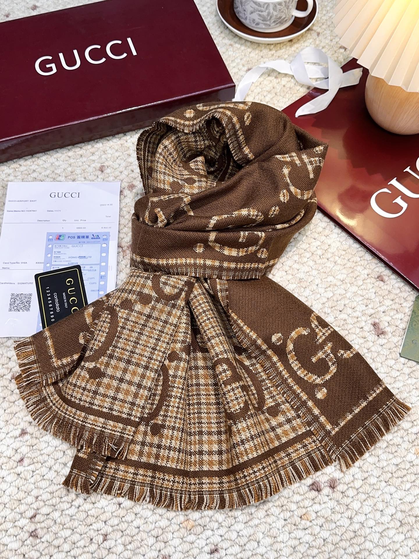 GG Classic 180CM Brown Wool 287939
