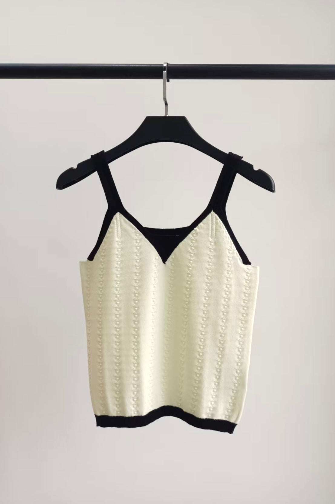 Chanel 26s Knit Camisole Top Style 1121