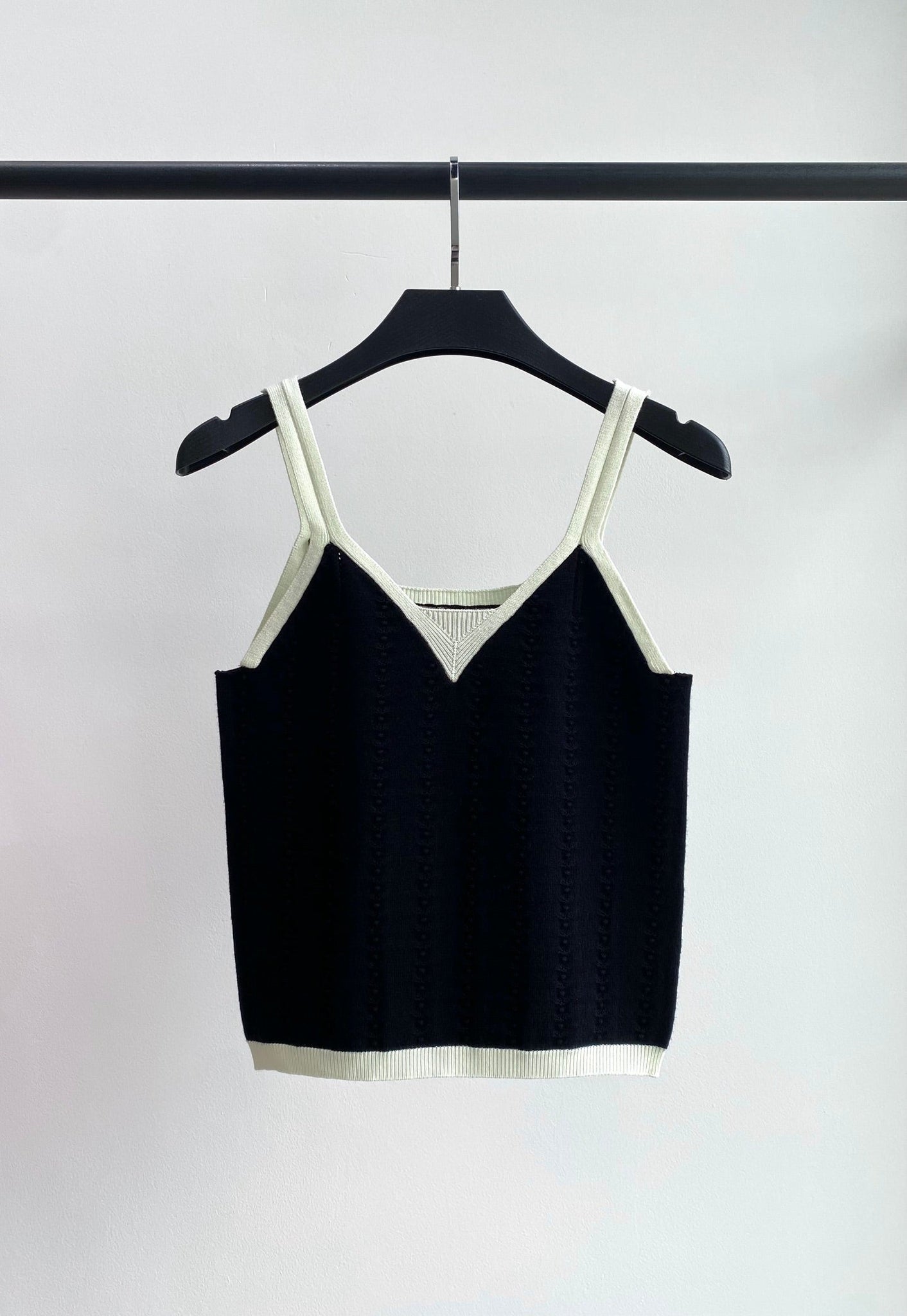 Chanel 26s Knit Camisole Top Style 1120