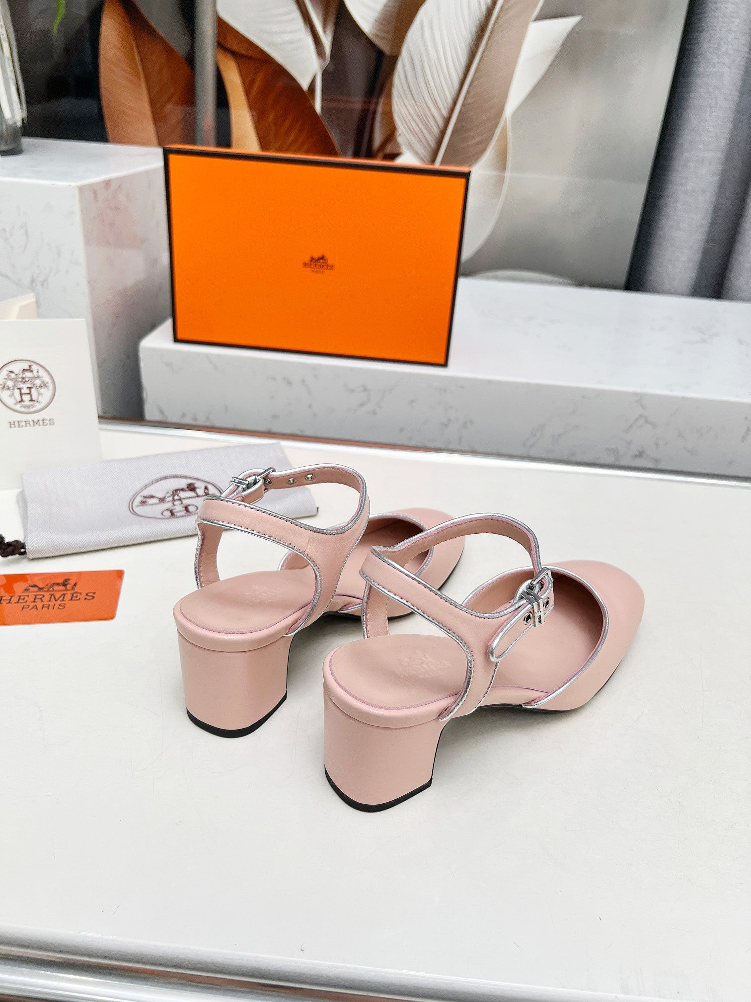 Kamilla ̉60 pump Pink Lambskin 214072