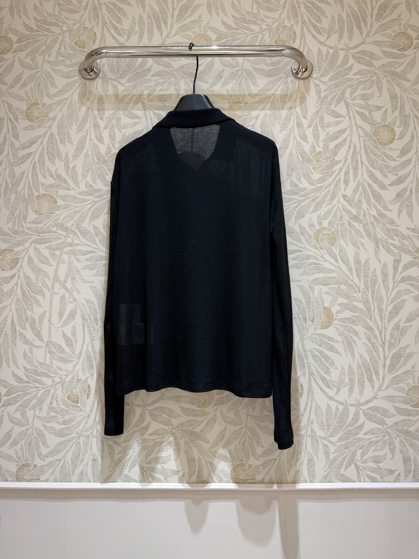 Miu Miu Polo Shirt Black Cotton