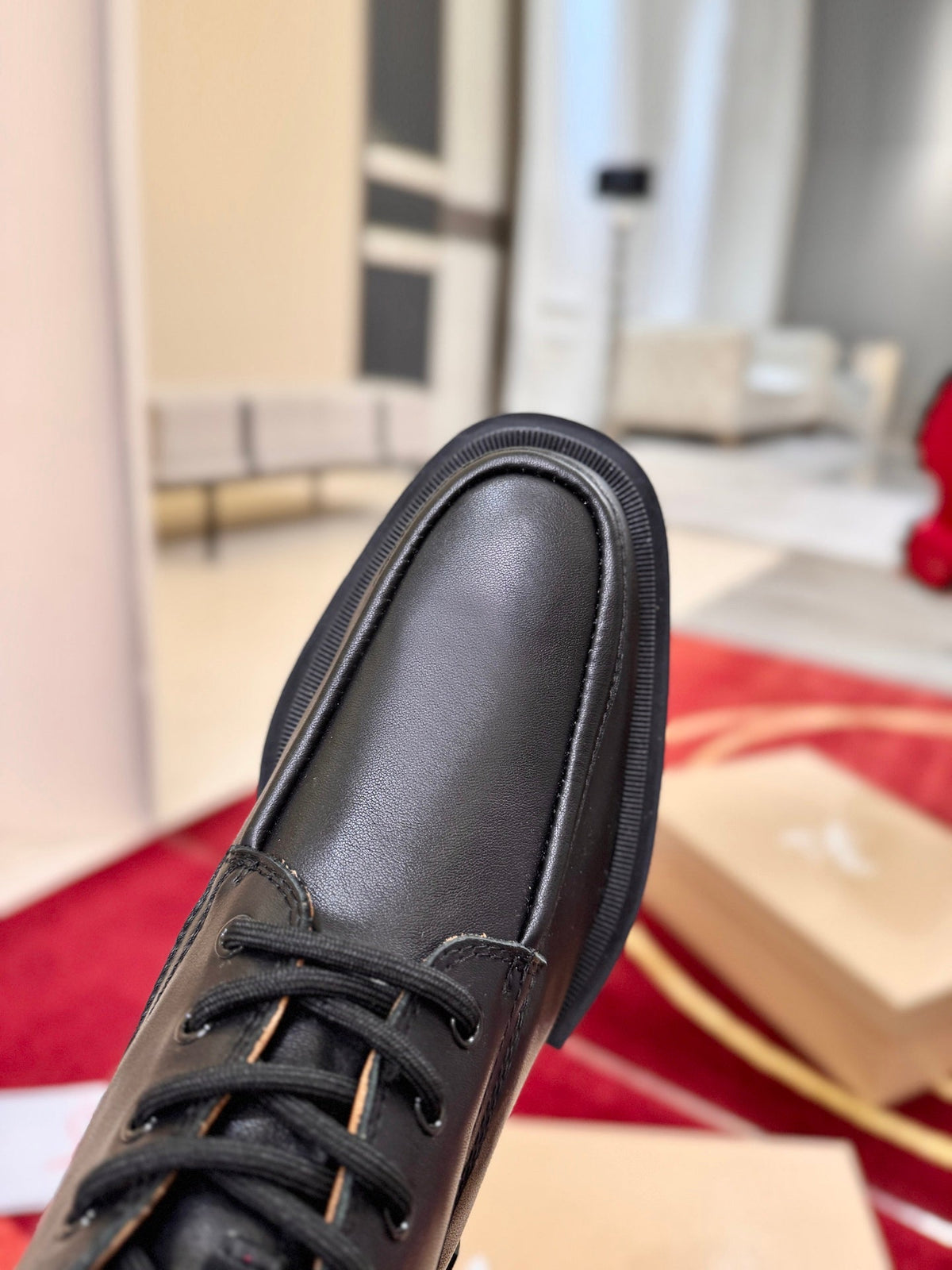 CL 2026 Combat Boots Black Black Logo Leather 193561
