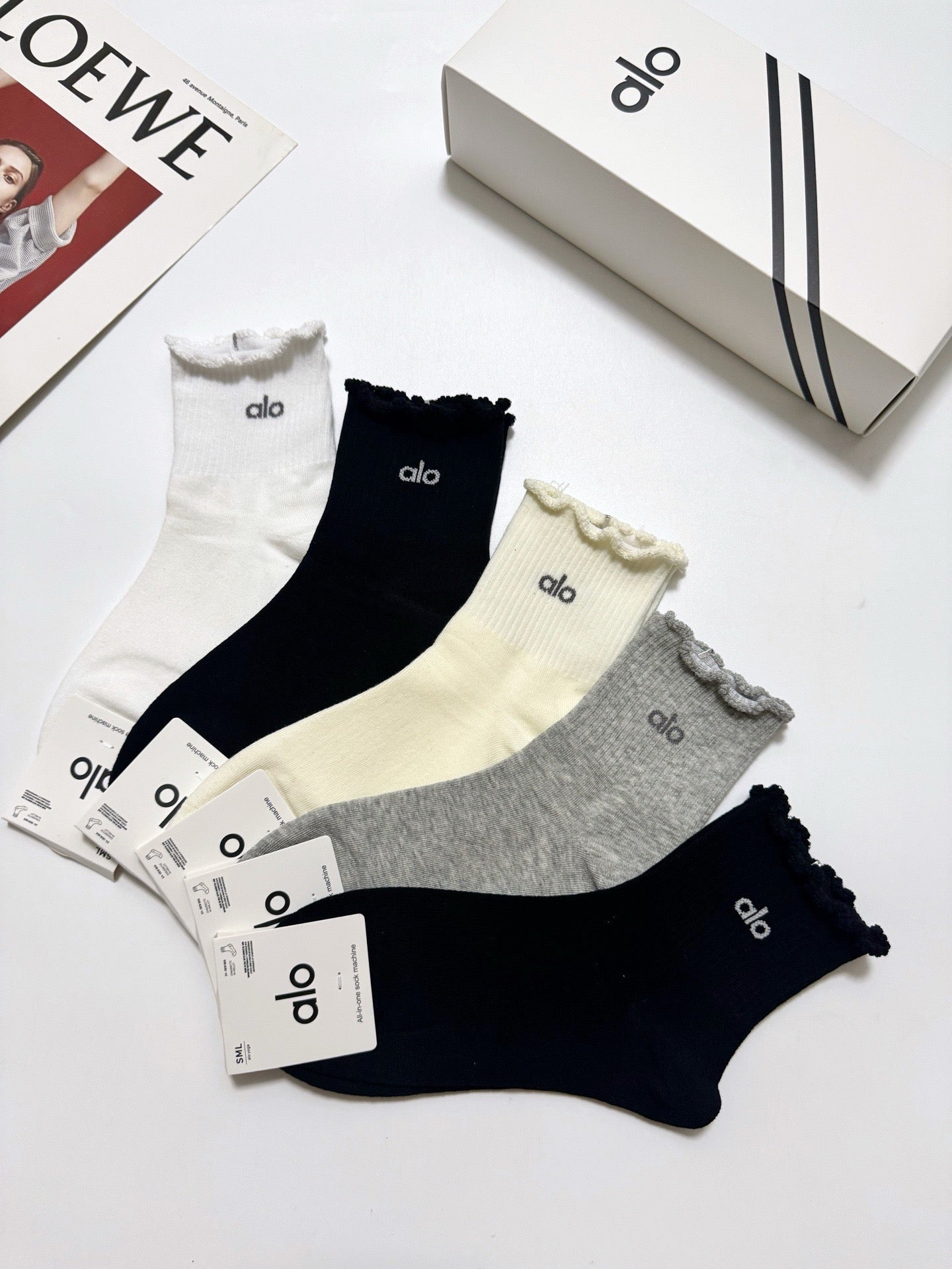 MID-CALF SOCKS 436641 (1 BOX)
