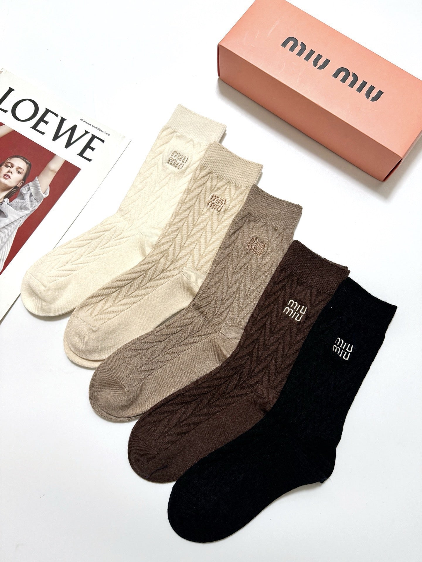 MID-CALF SOCKS 436644 (1 BOX)