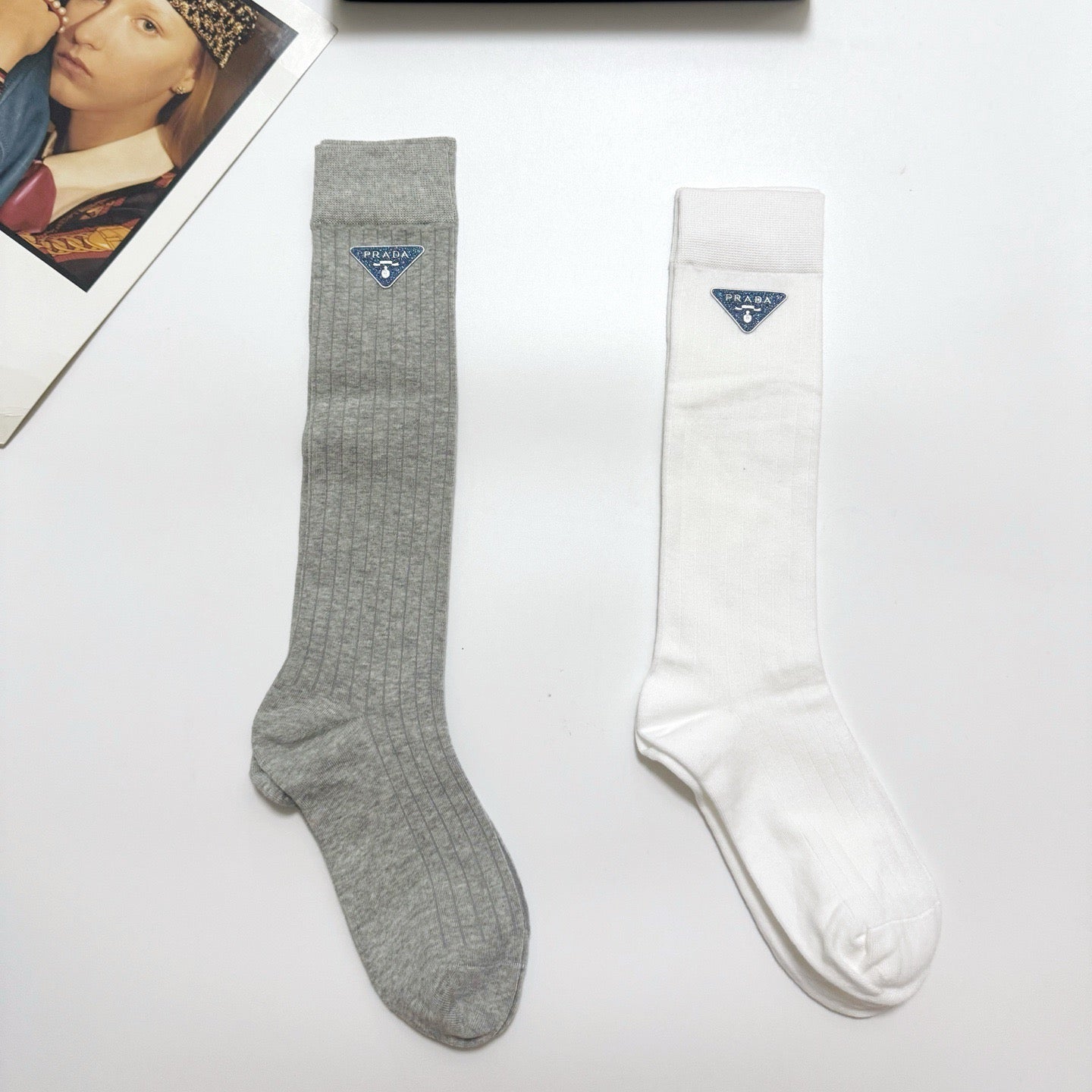 KNEE-HIGH SOCKS 438300 (1 BOX)