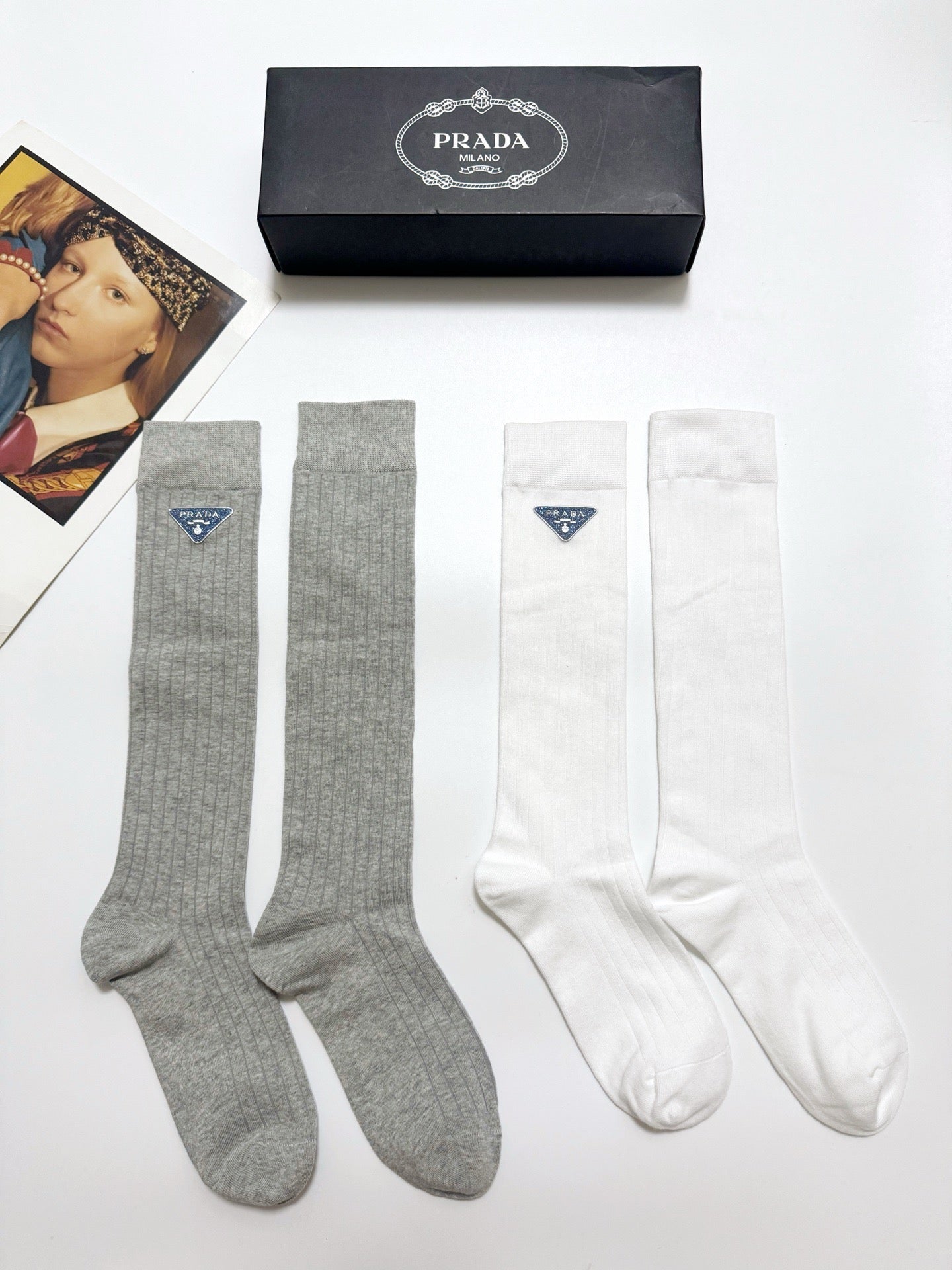 KNEE-HIGH SOCKS 438300 (1 BOX)