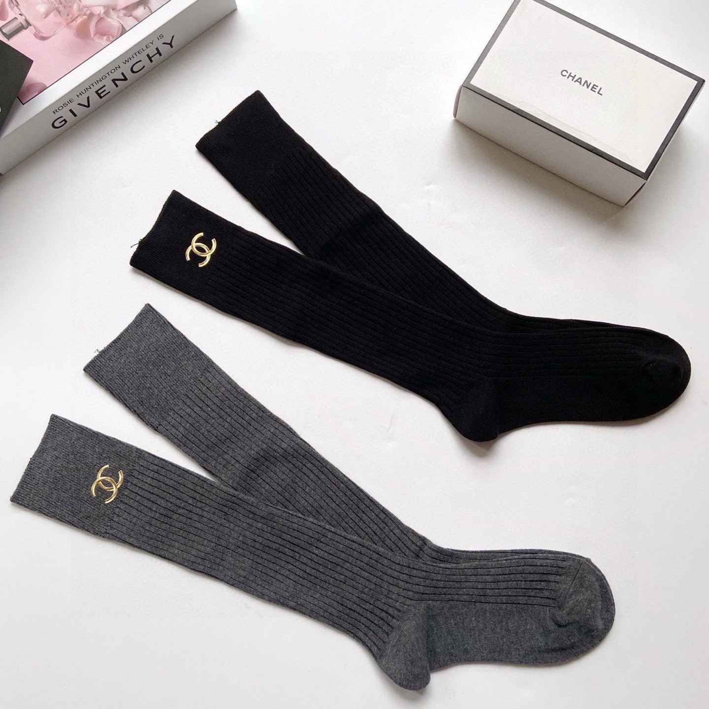 KNEE-HIGH SOCKS 438301 (1 BOX)