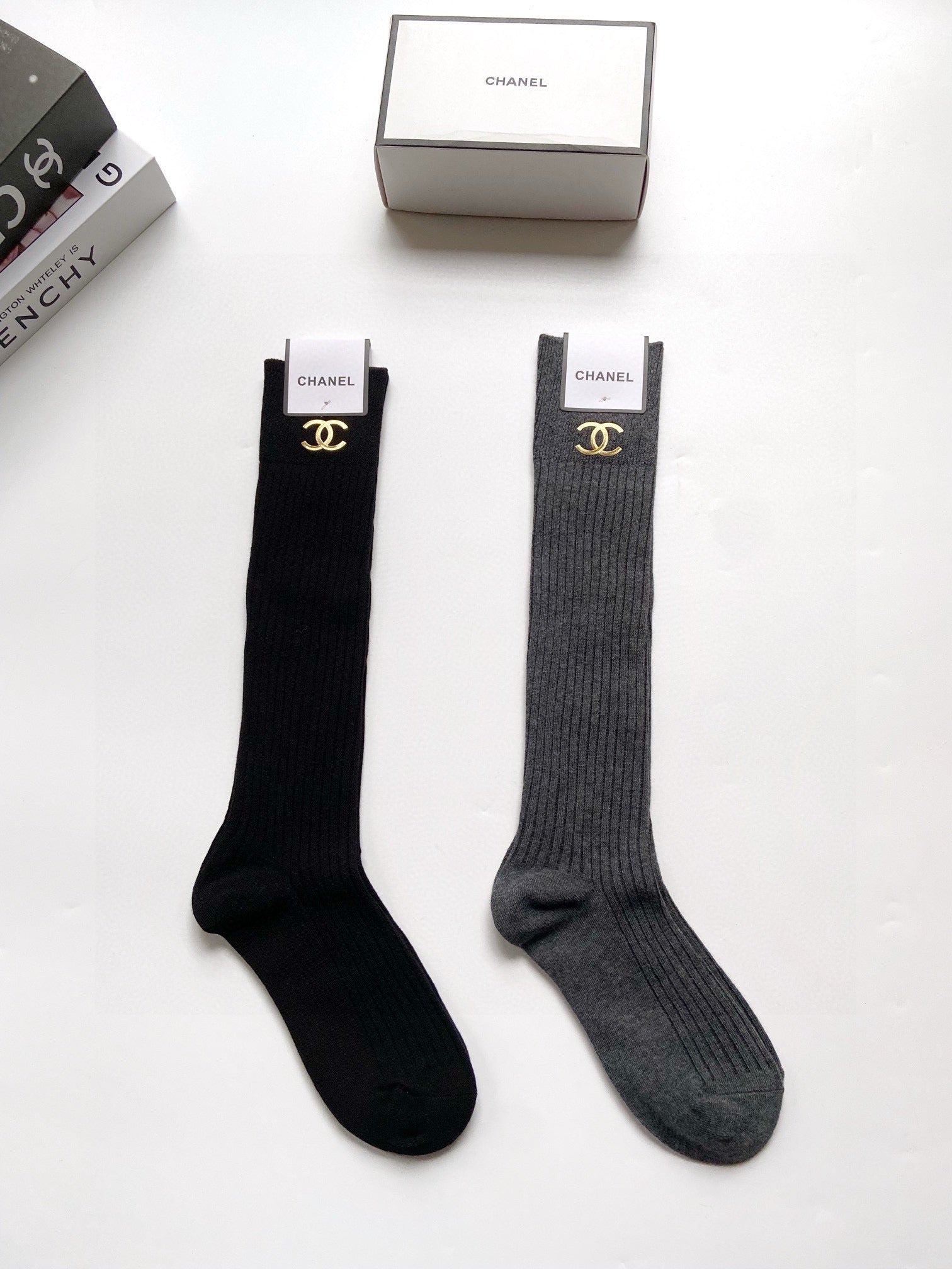 KNEE-HIGH SOCKS 438301 (1 BOX)