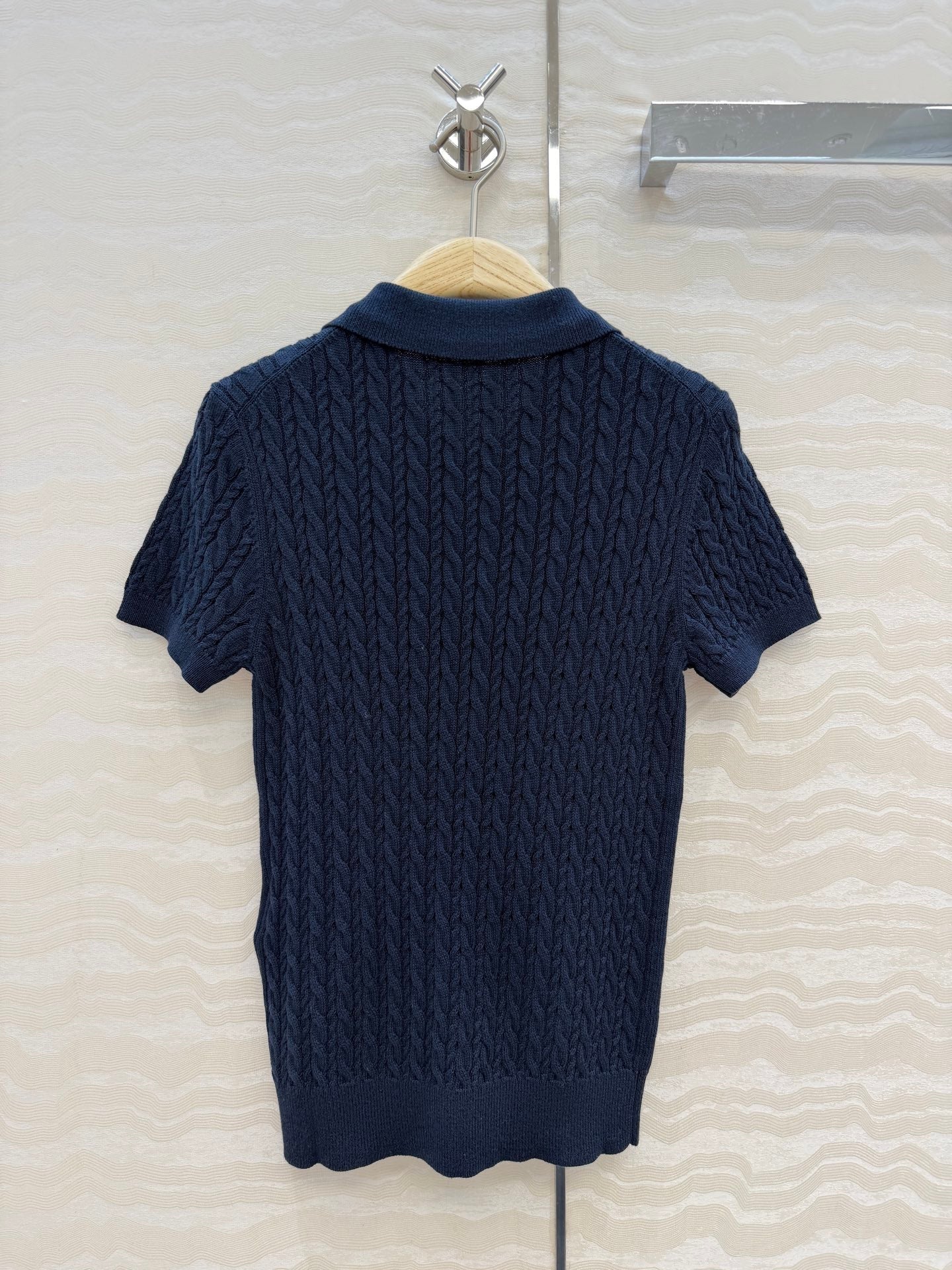 CD Médaillon Sweater Dark Blue Wool 373501