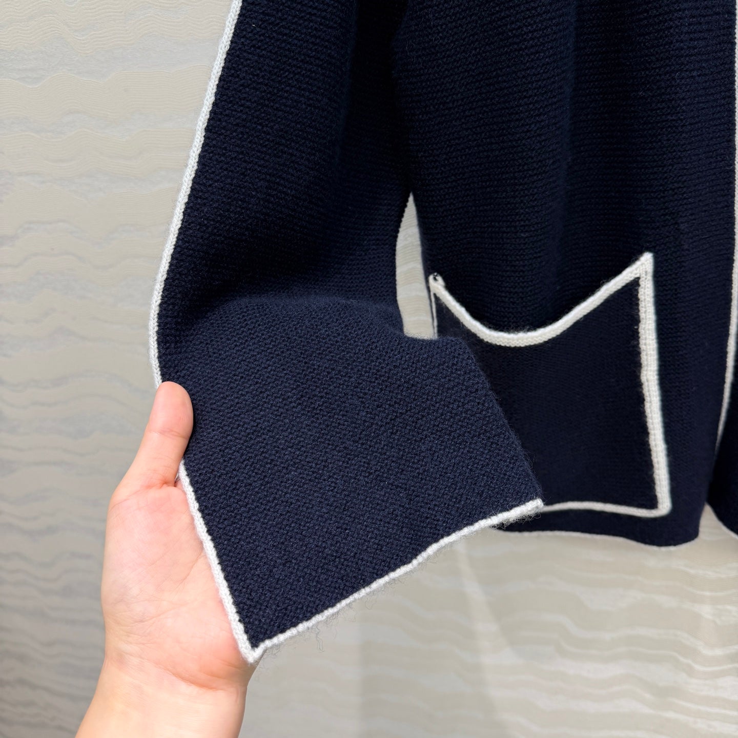 CC 2026 Sweaters Navy Blue Wool