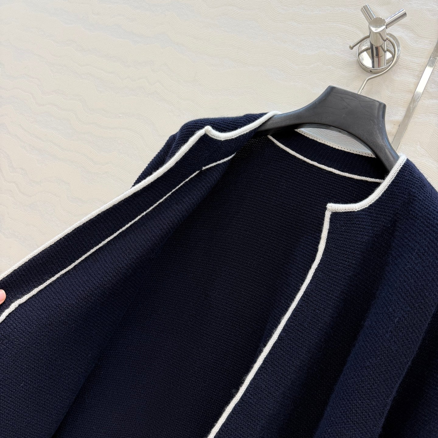 CC 2026 Sweaters Navy Blue Wool