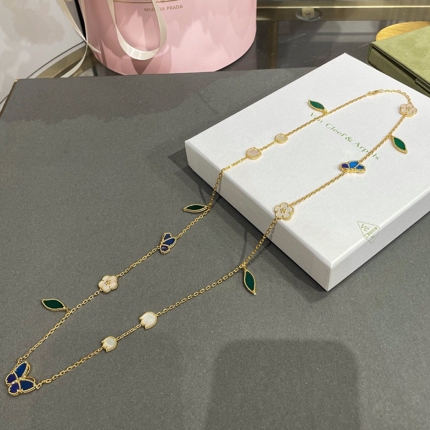 VCA Lucky Spring Necklace 15 Motifs