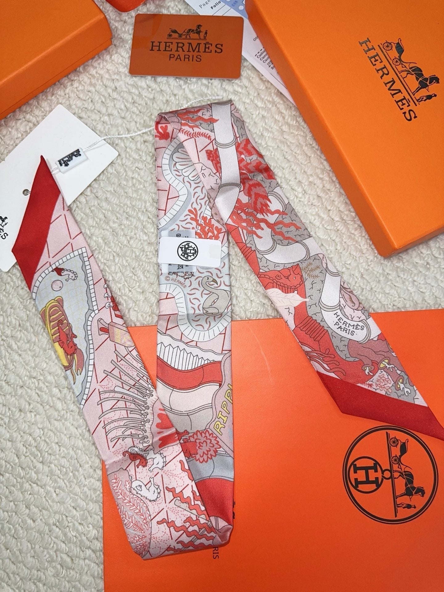 Hermes 26s Scarf 86 In Silk 309653