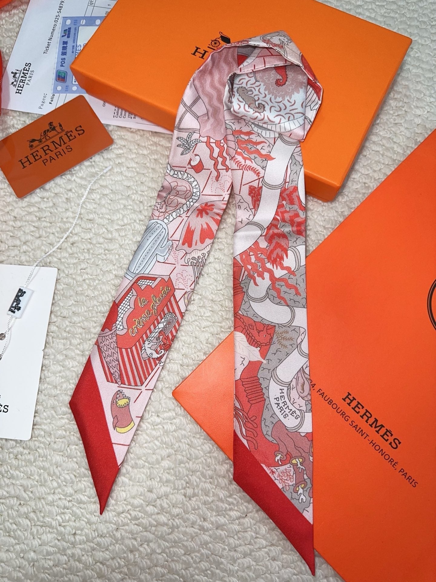 Hermes 26s Scarf 86 In Silk 309653