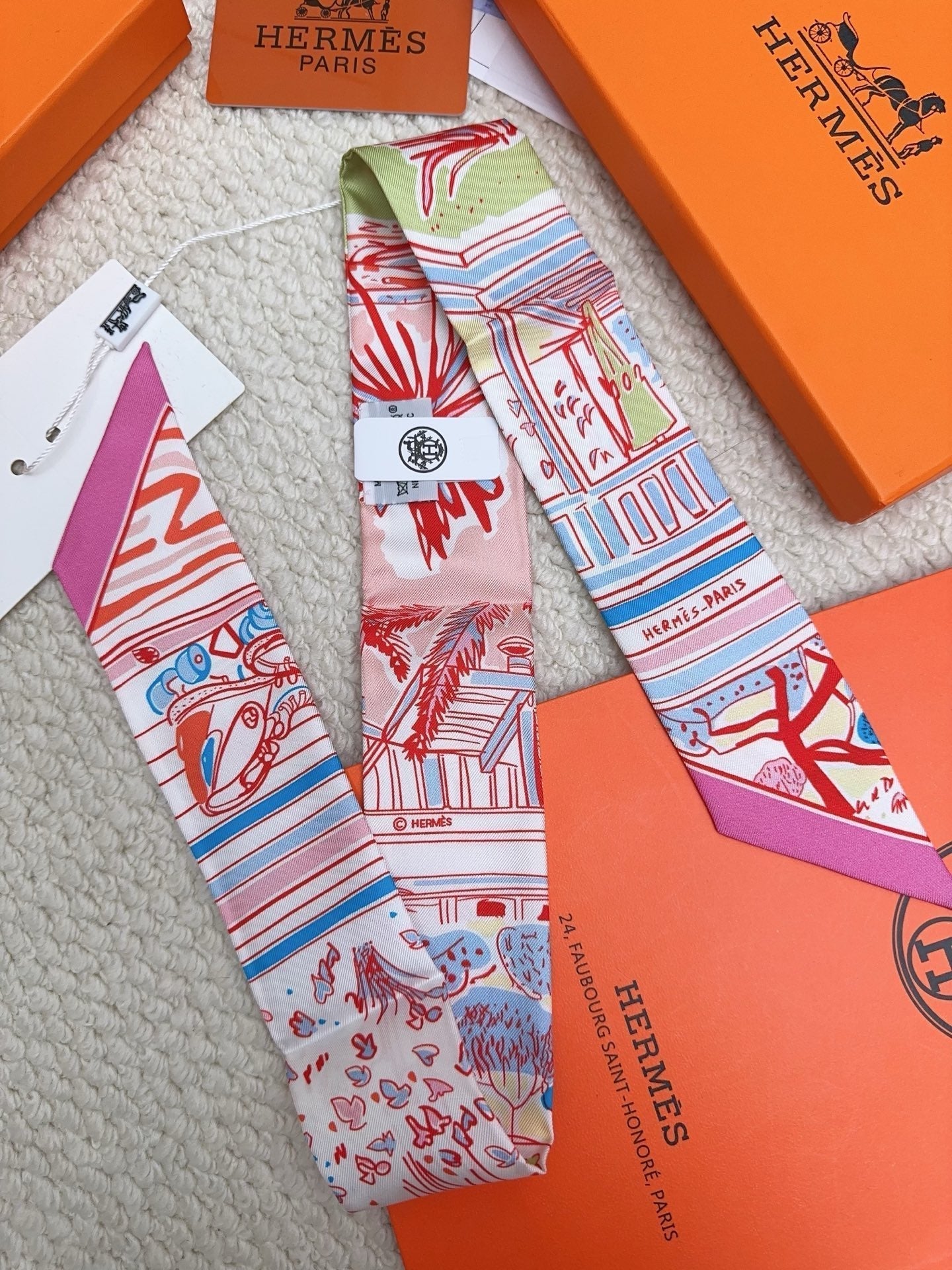 Hermes 26s Scarf 86 In Silk 309662