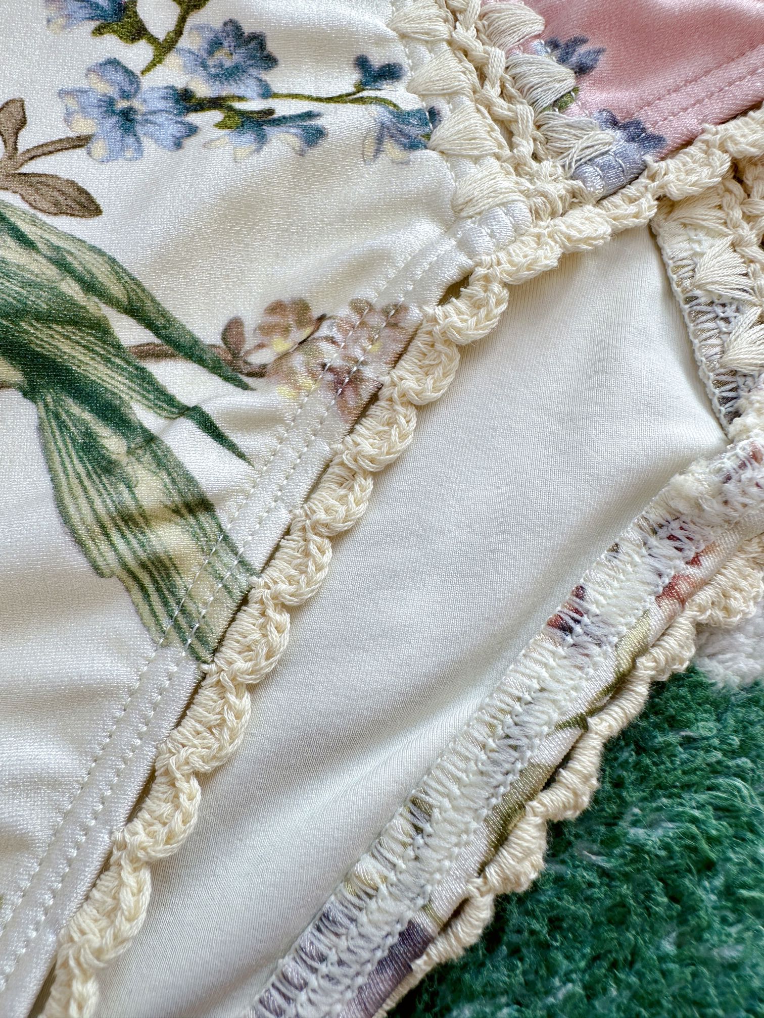 Zimmermann Summer Swim Pink Multi Romantic Floral Cotton 342388