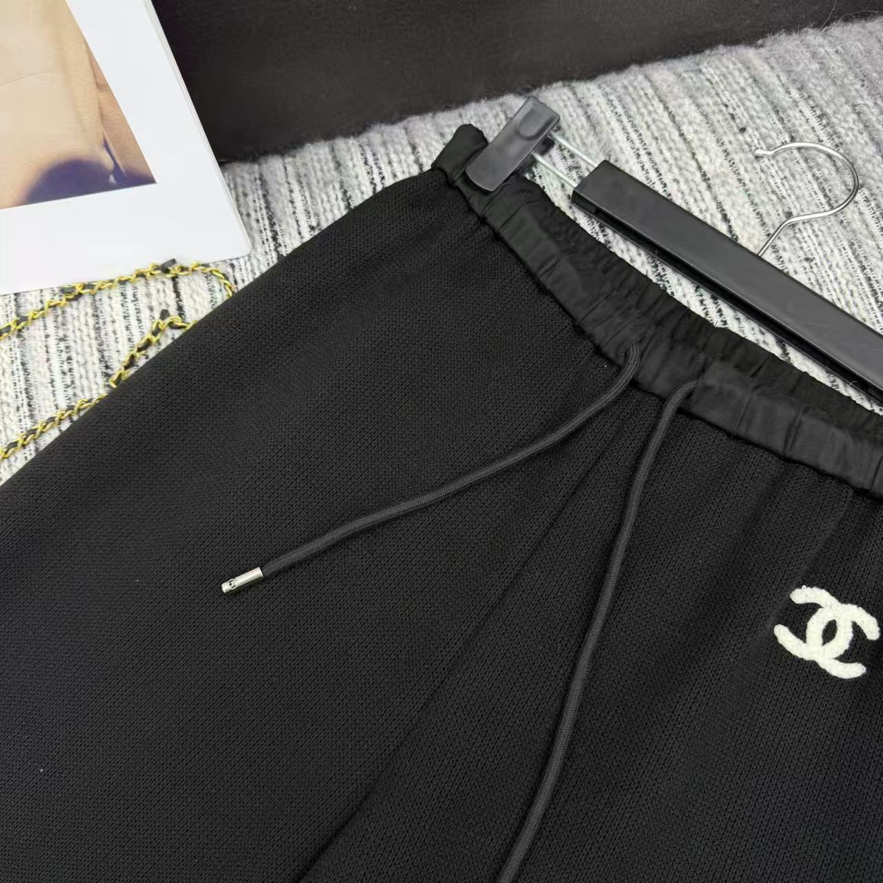 Chanel 2025 Pant Black Wool 318973