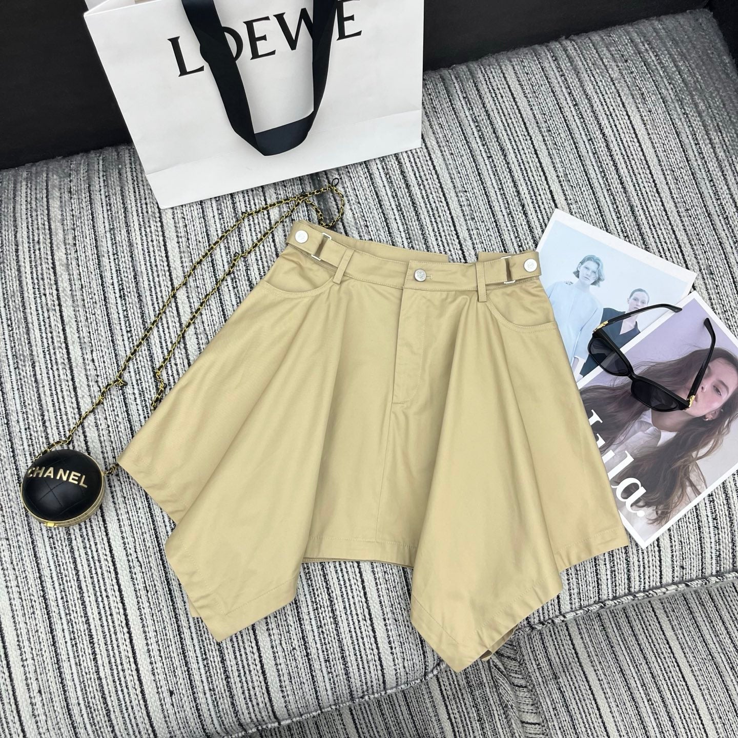 Loewe Short Skirt Khahi Cotton