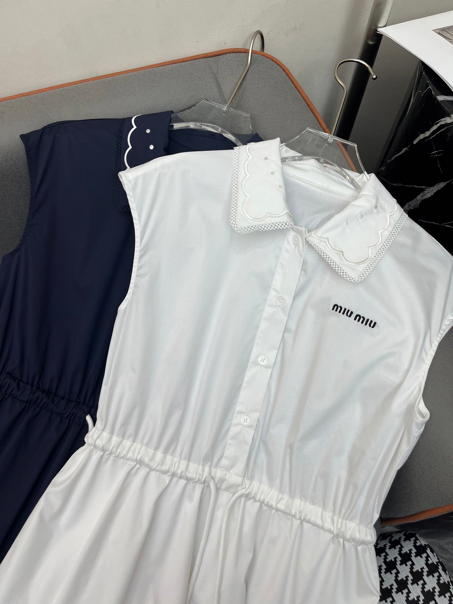 Miu 25C Poplin Dress 214507