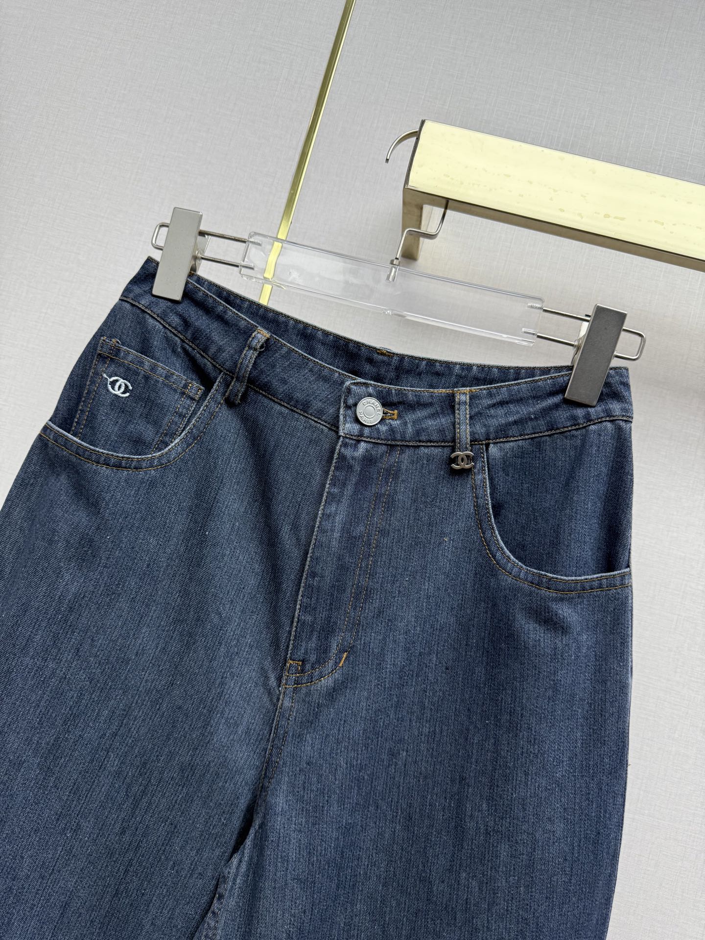 CC Fall Winter 2026 Straight Leg Jeans Dark Denim Blue 421781